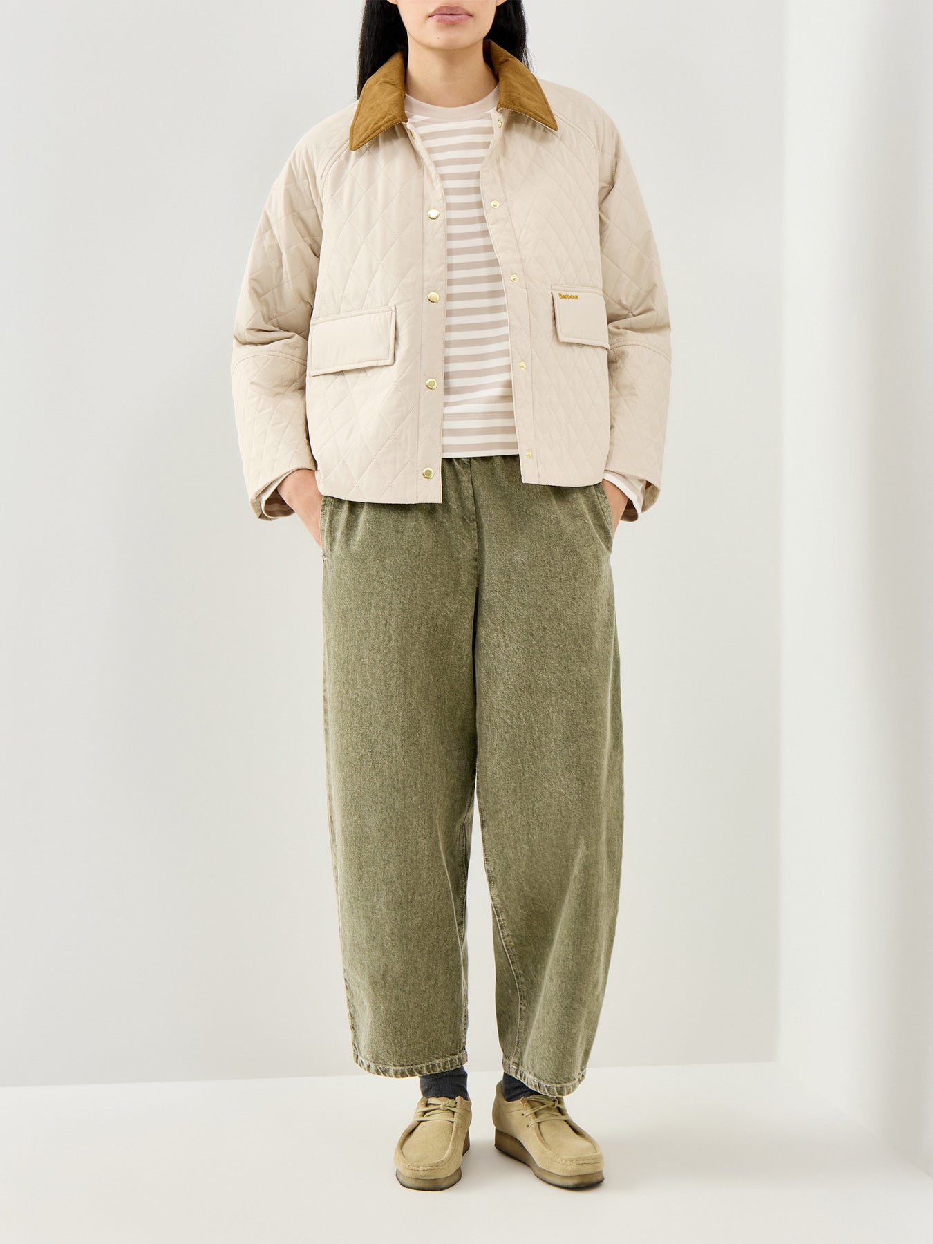 Kirby Quilted Jacket Cream
