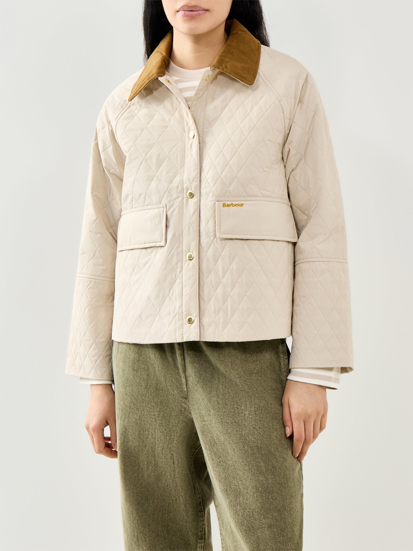 Kirby Quilted Jacket Cream