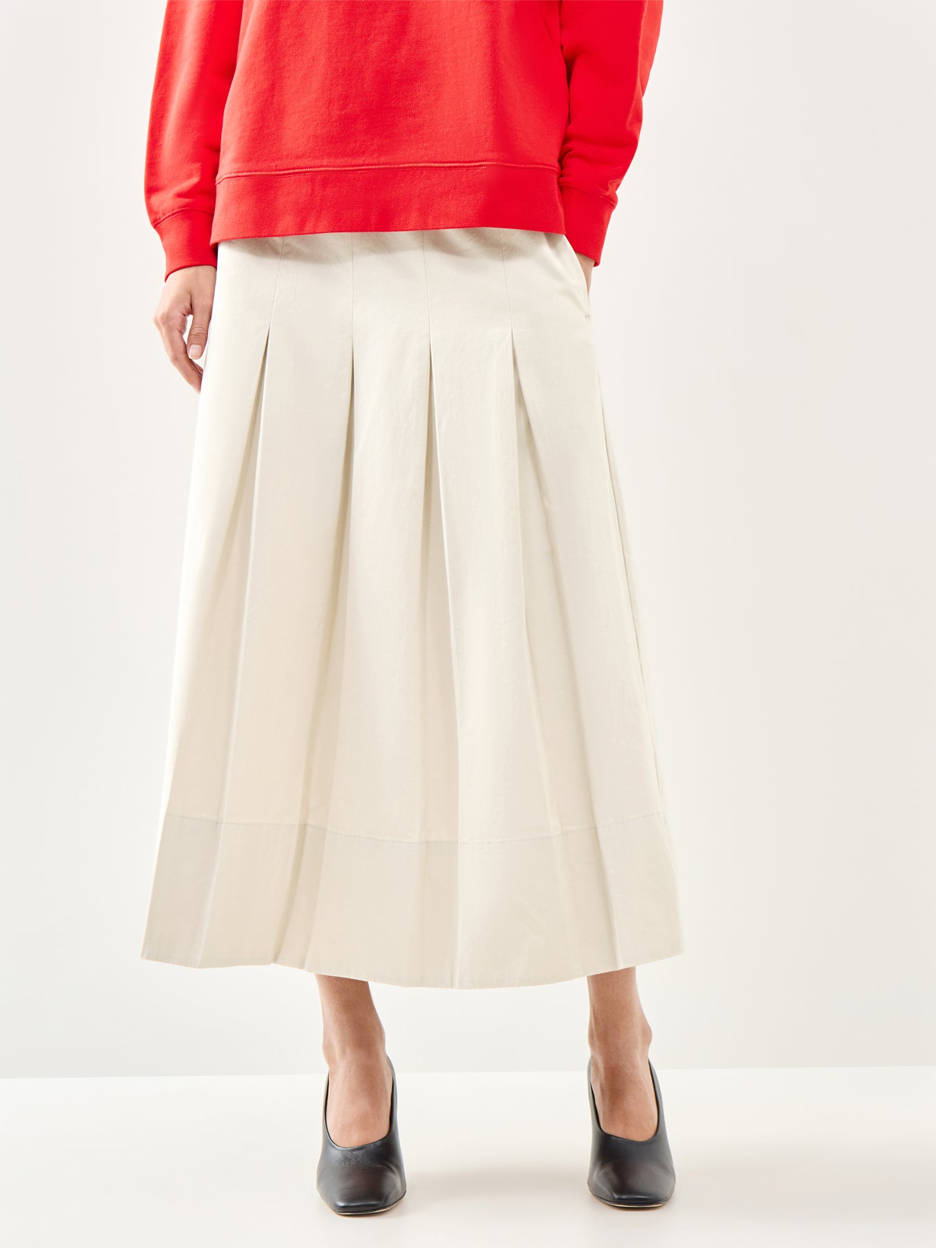 Kirby Midi Skirt Cream
