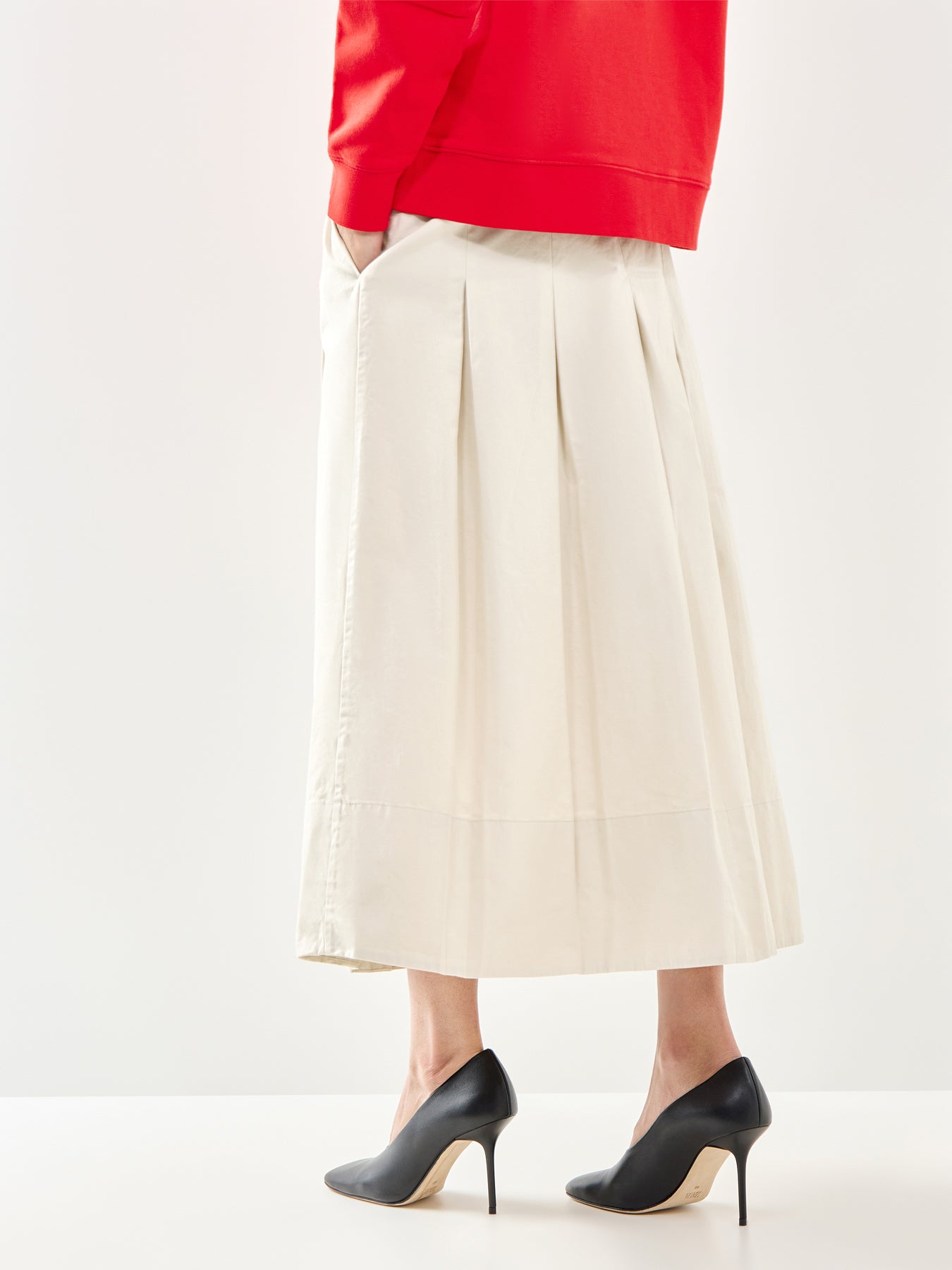 Kirby Midi Skirt Cream