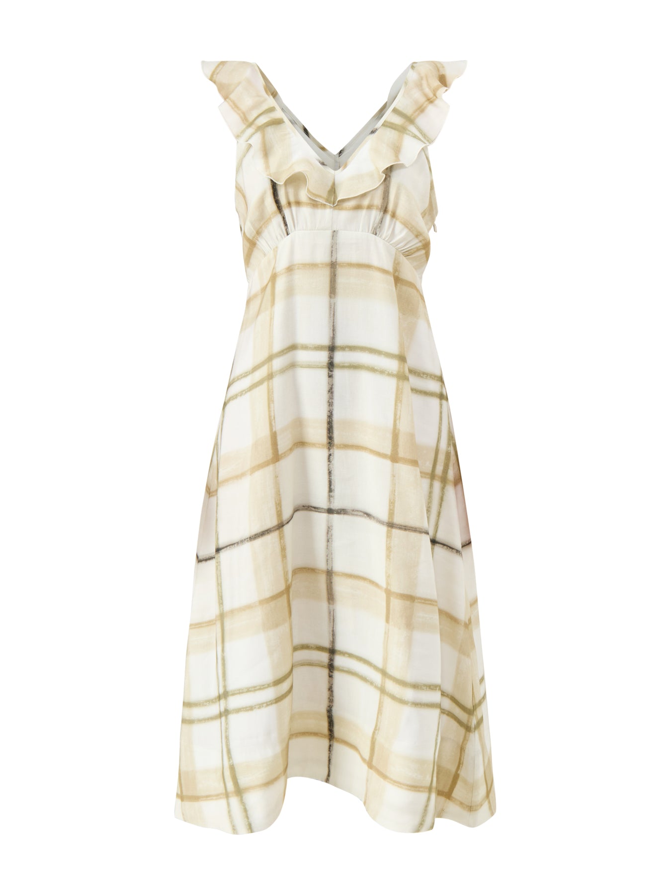 Gianna Midi Dress Painted Check