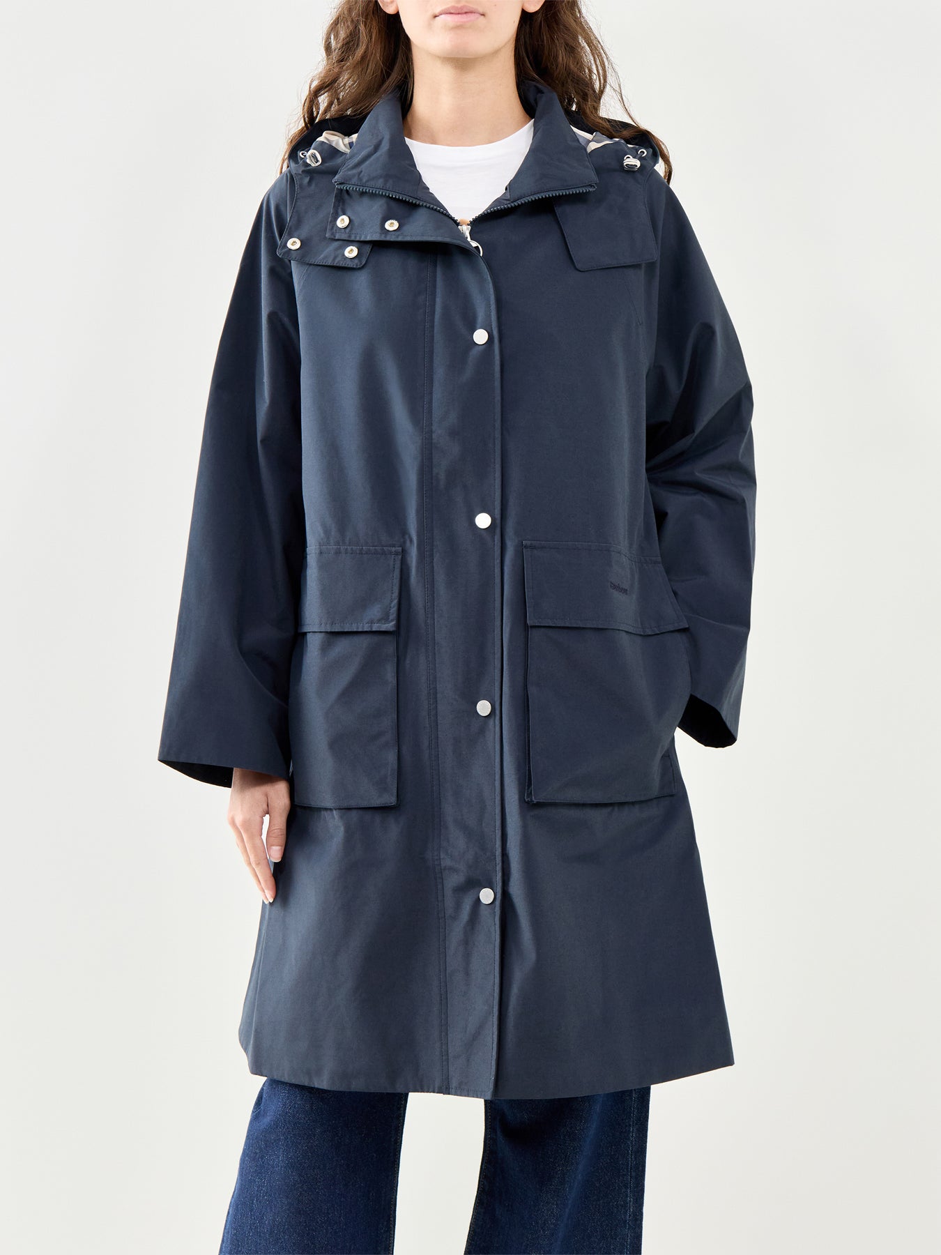 Devlin Waterproof Jacket Navy