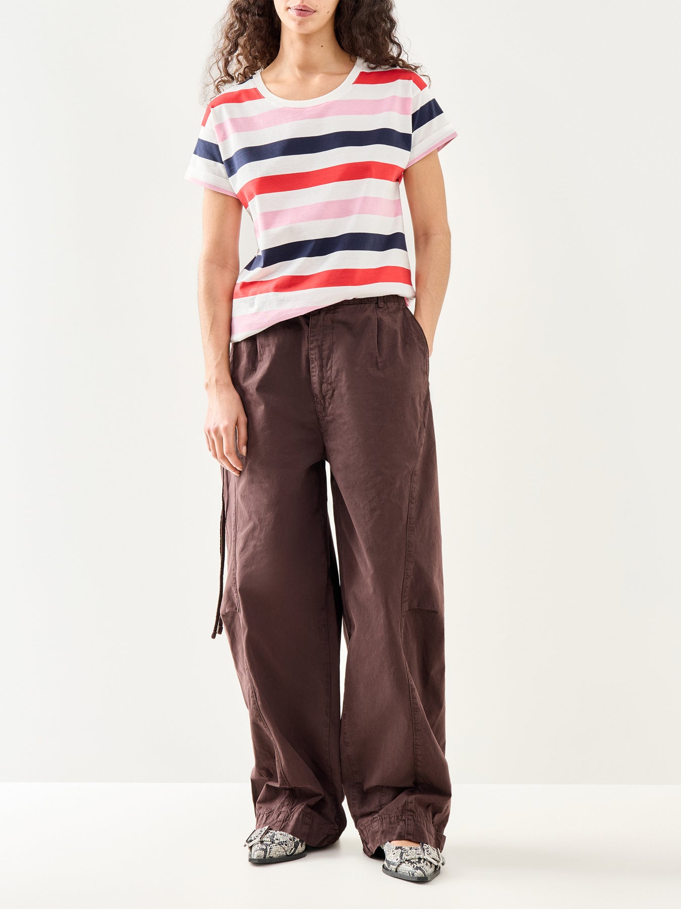 Lyndale Top Red Multi