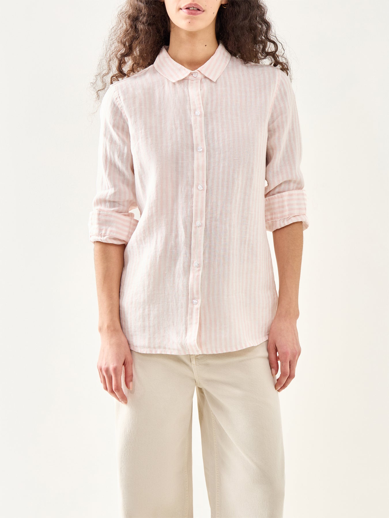 Marine Shirt Pink Stripe