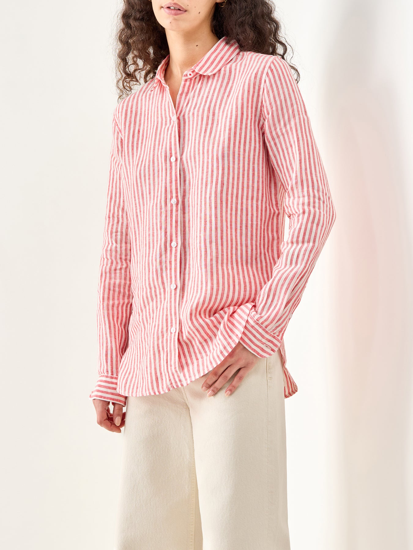 Marine Shirt Red Stripe