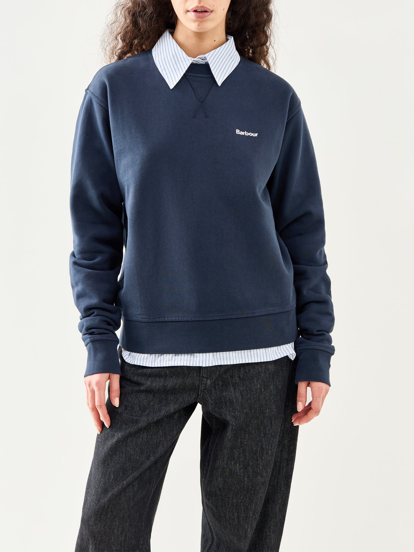 Bede OS Crew Sweatshirt Navy