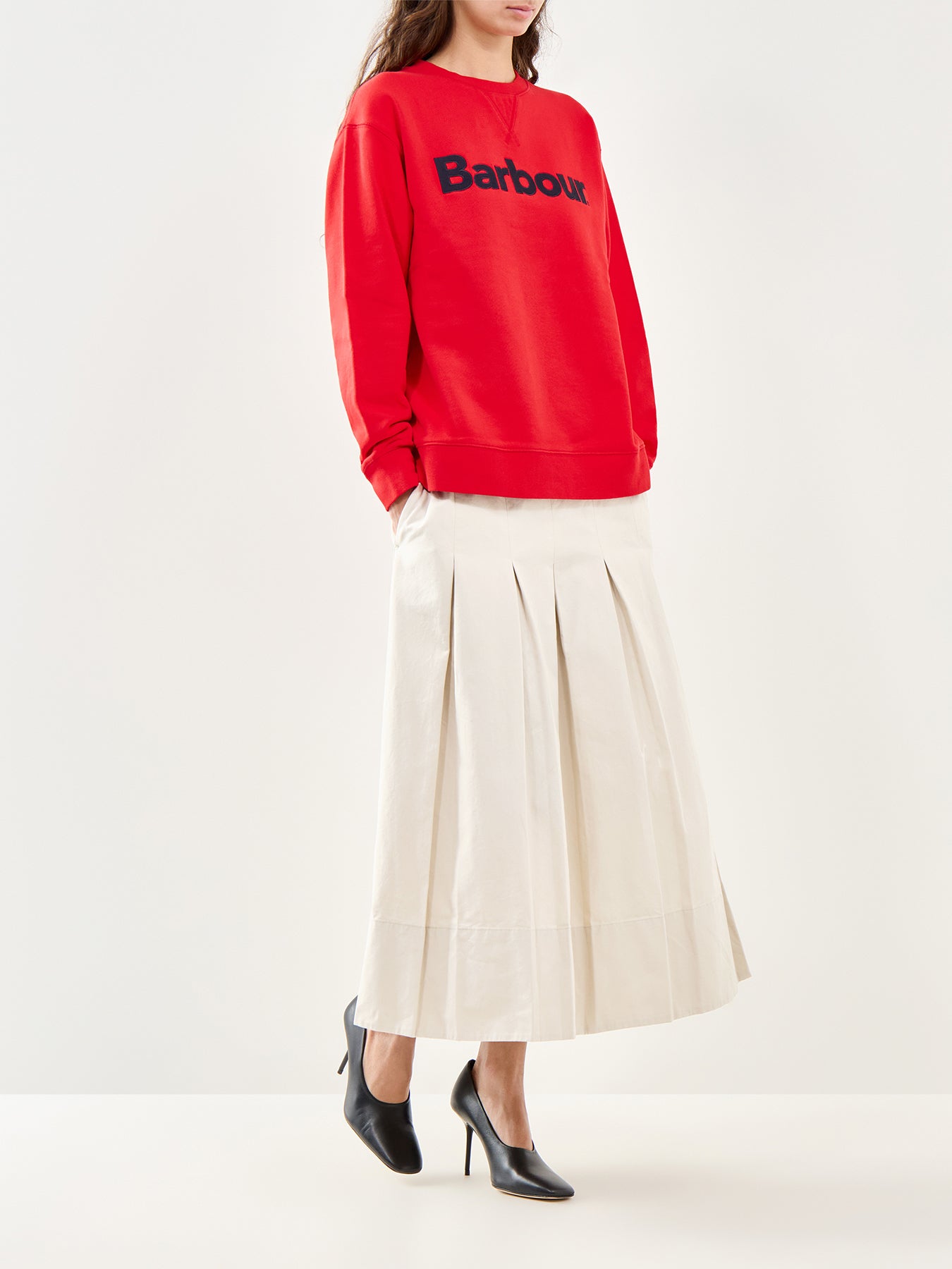 Hartland Crew Sweatshirt Red