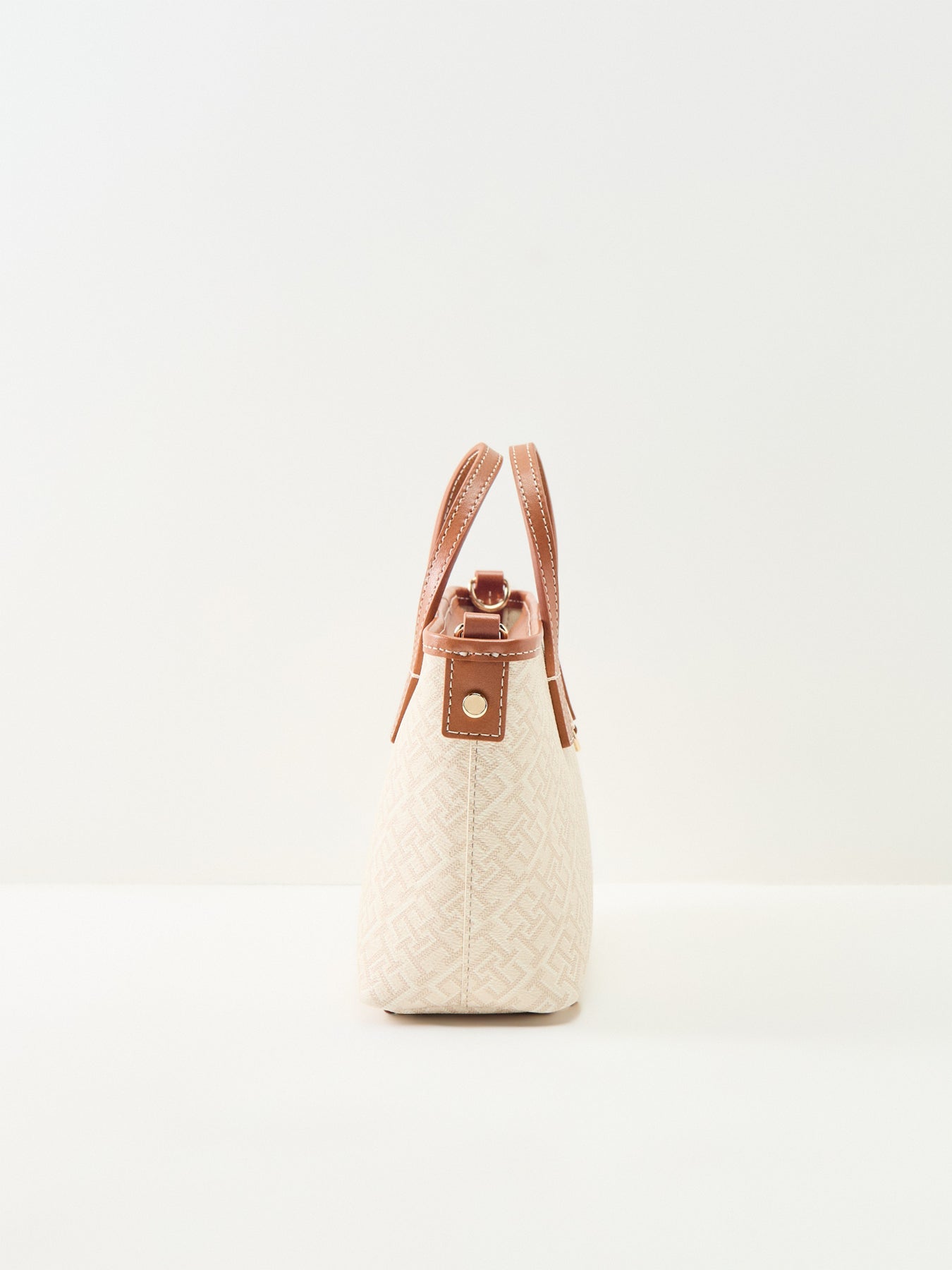 Monoplay Mini Tote Bag Cream