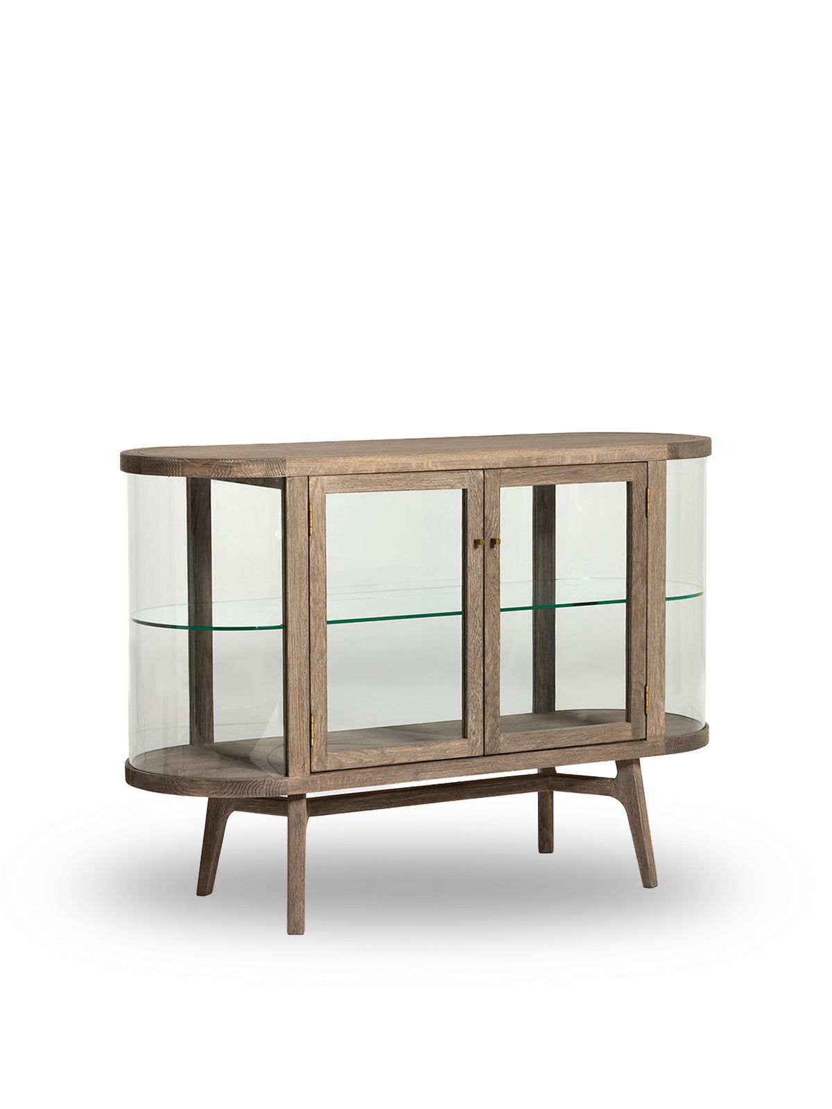 Tarn Wood And Glass 2 Door Sideboard