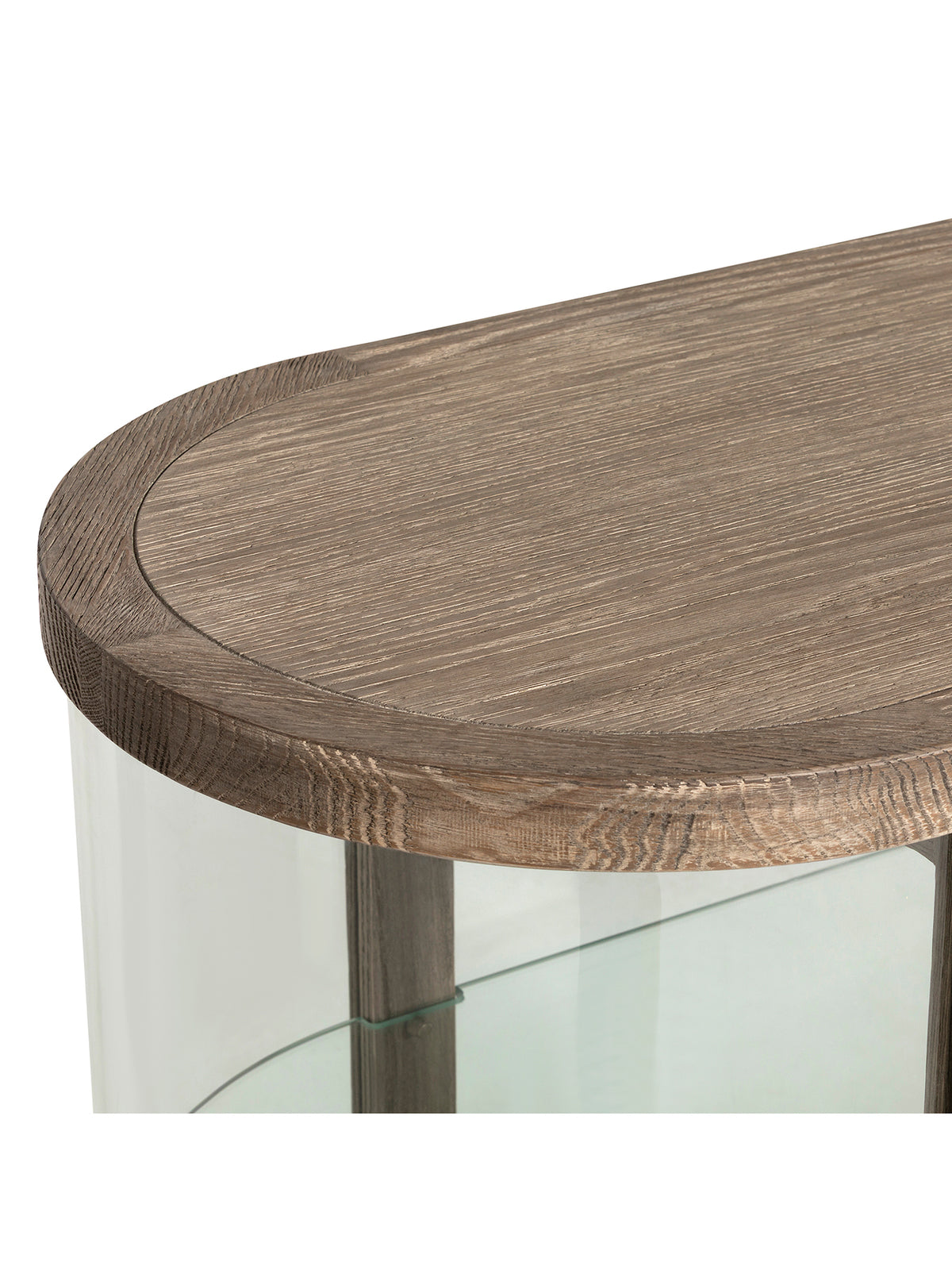 Tarn Wood And Glass 2 Door Sideboard