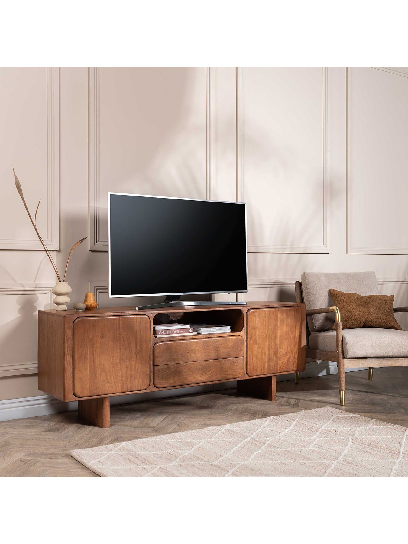 Zerina TV Unit Brown