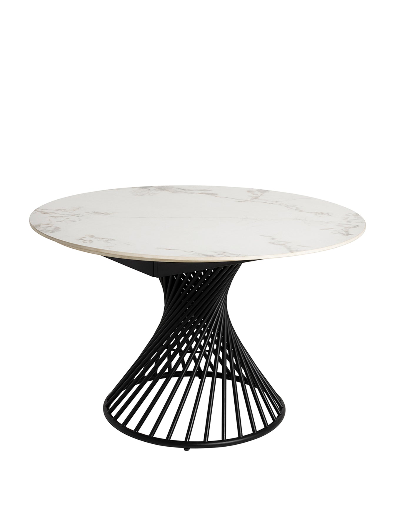 Mendal Extending Dining Table 120-180cm White