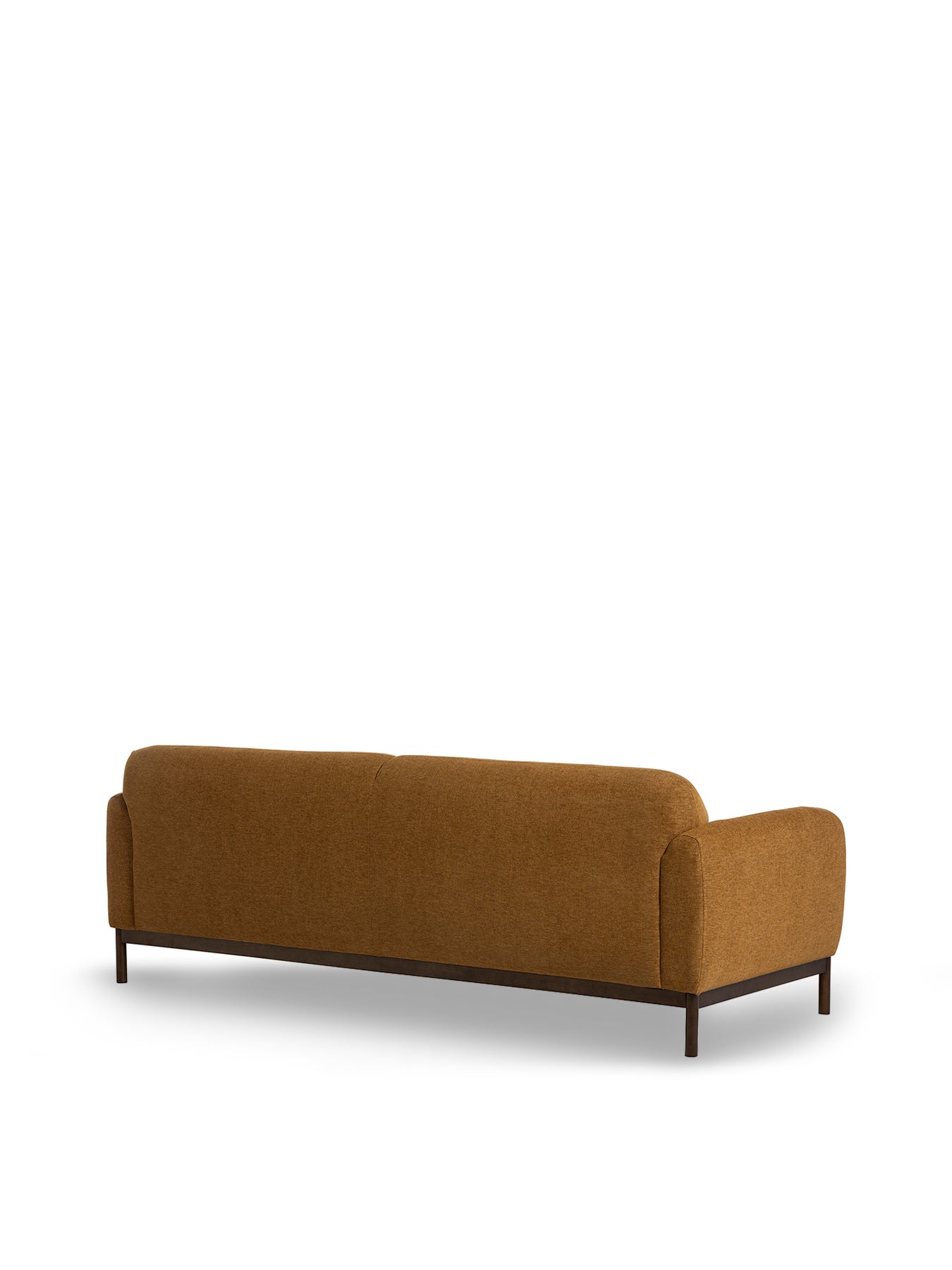 Connie Yellow Fabric 3 Seater Sofa