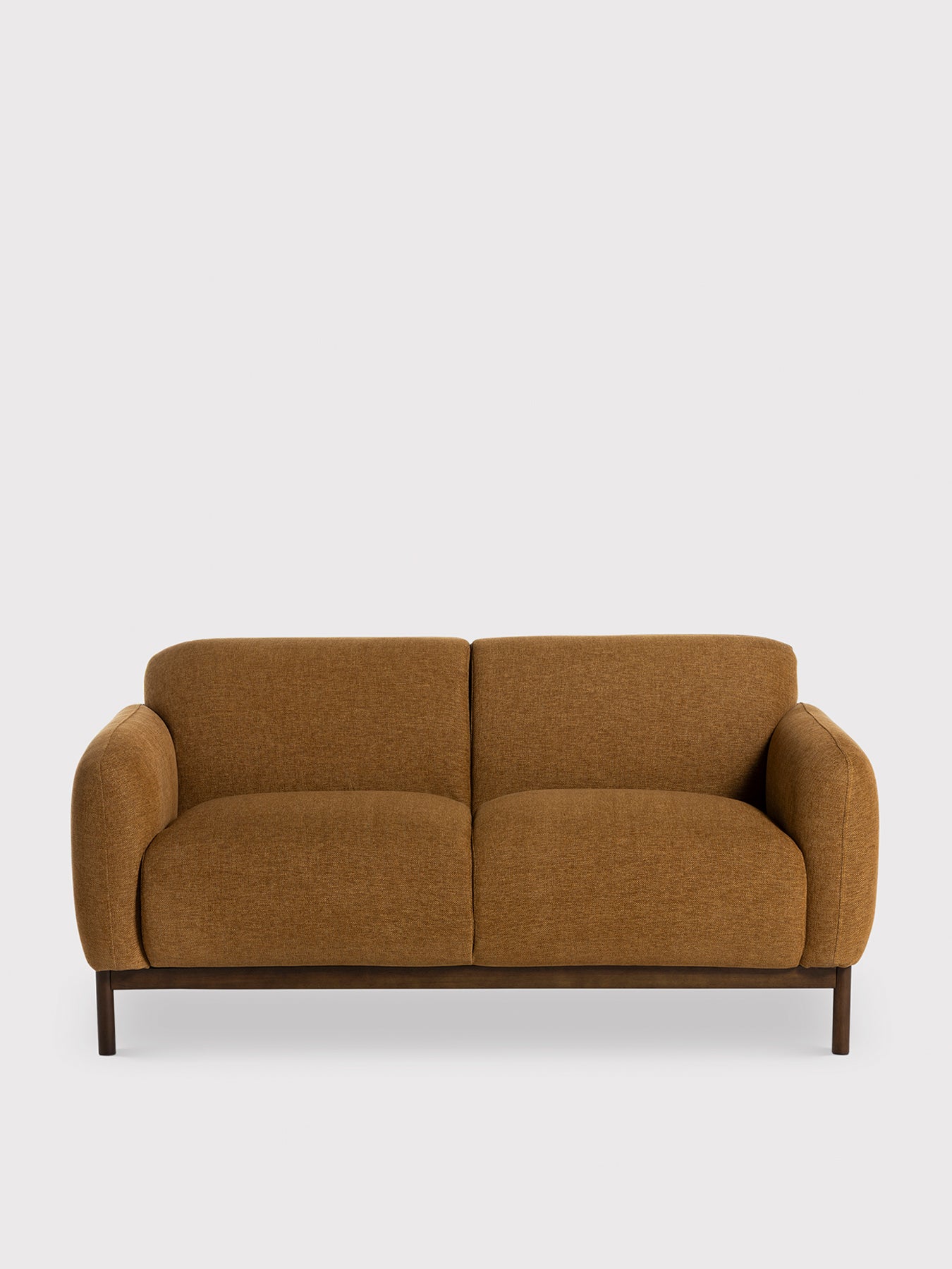 Connie Yellow Fabric Snuggle Chair