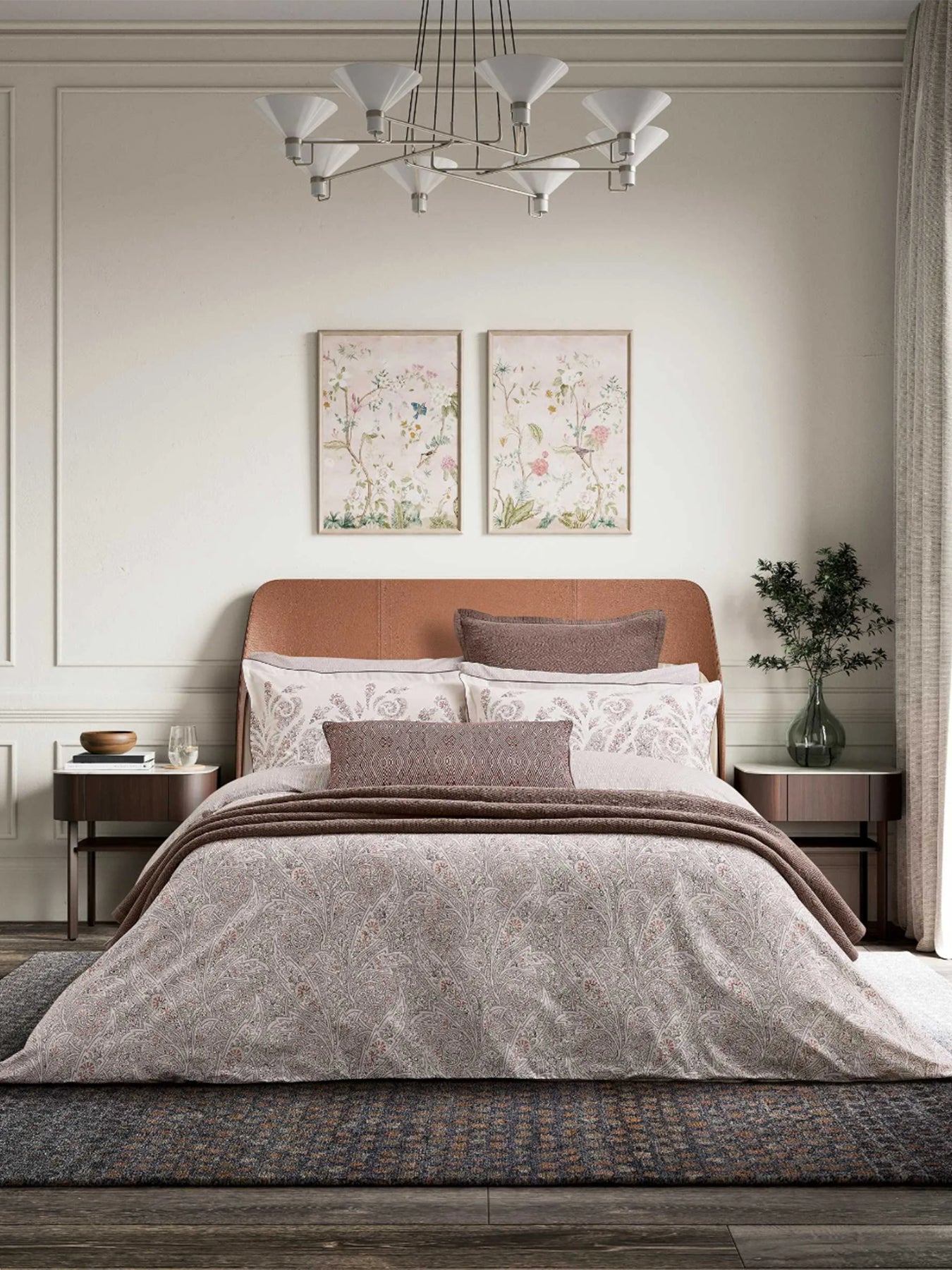 Umma Duvet Cover Set Pink