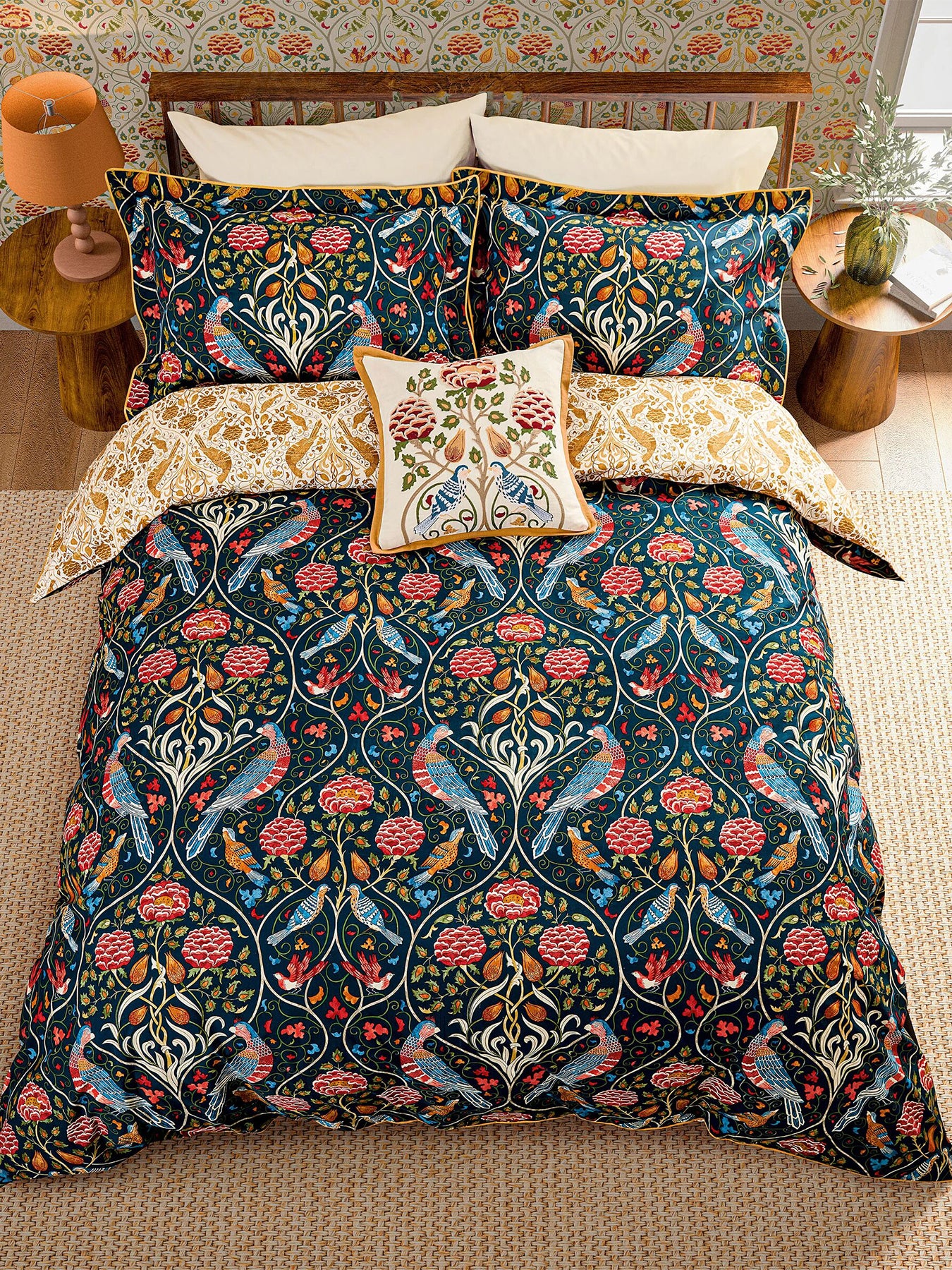 Seasons By May Duvet Cover Set Indigo