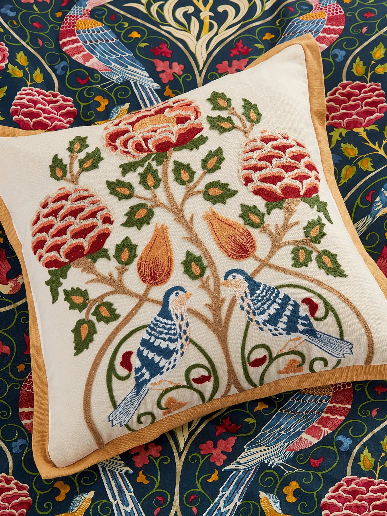 Seasons By May Cotton Slub Cushion 45 x 45cm
