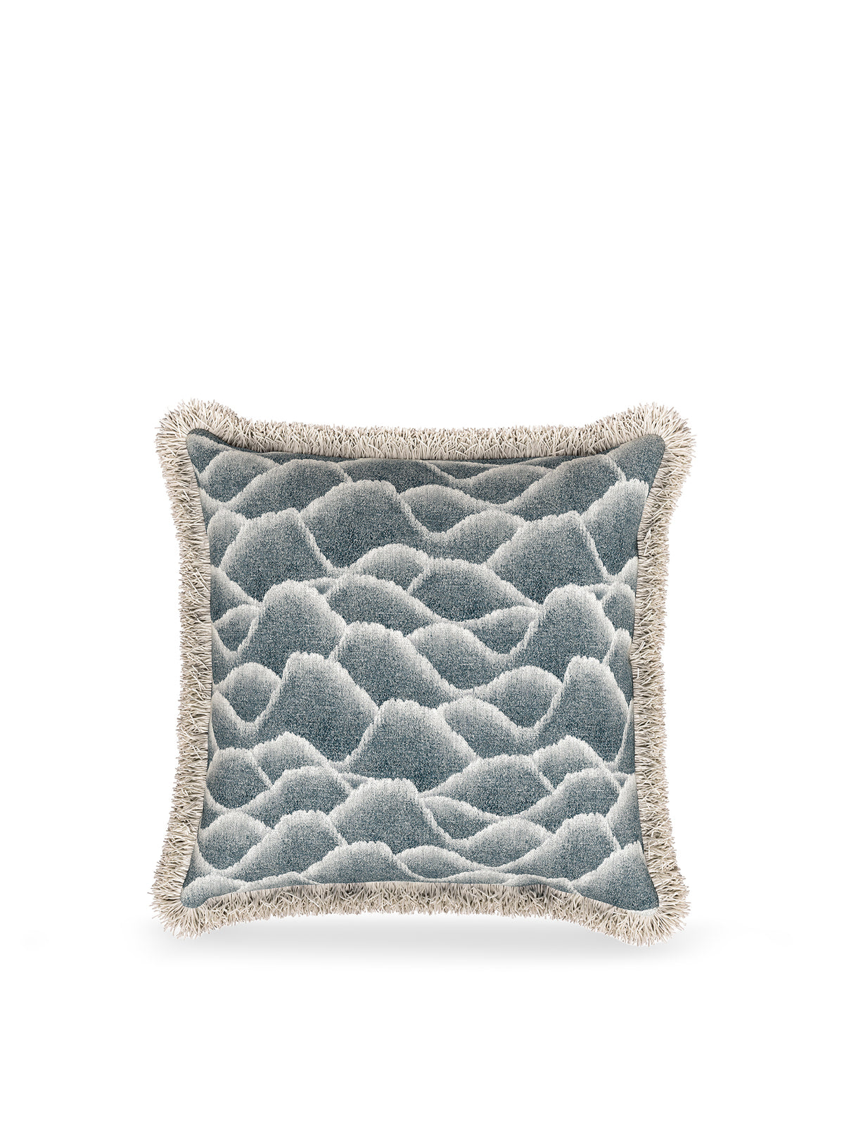 Zuni Cotton Cushion 45 x 45cm - Sapphire
