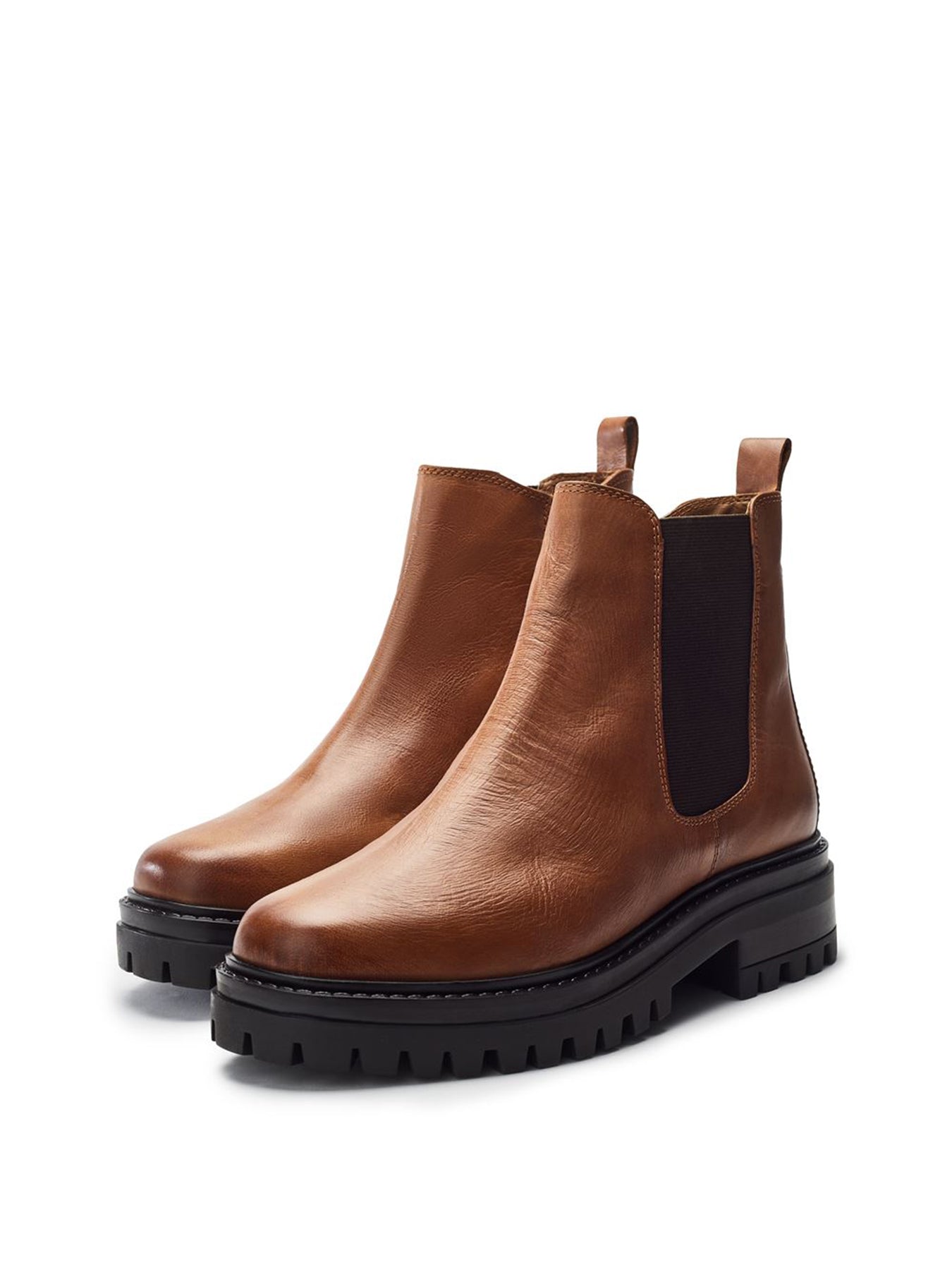 Odasia Knee-High Boots Tan