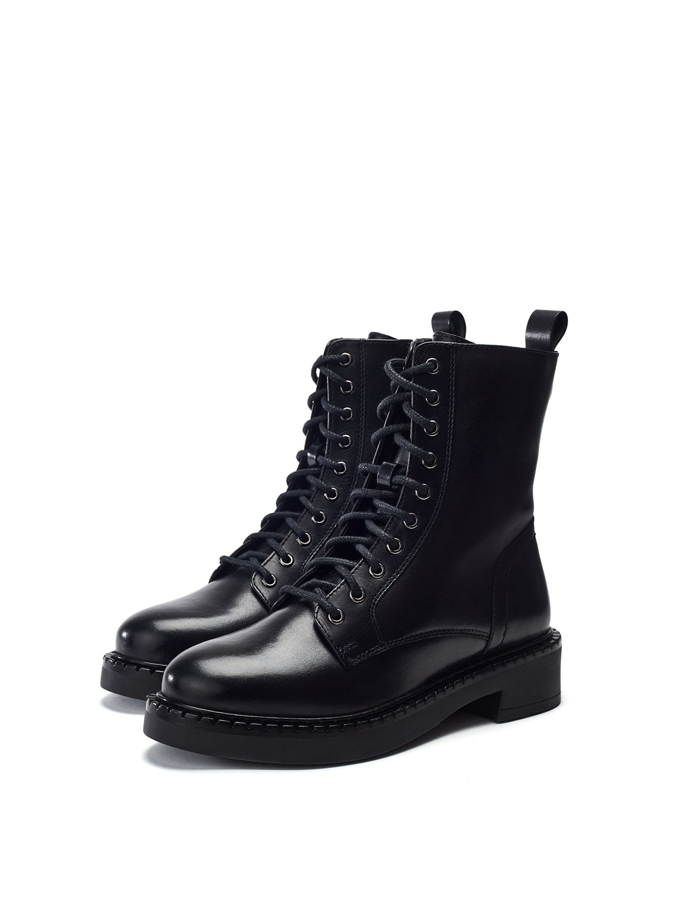 Orralie Mid-Heel Boots Black