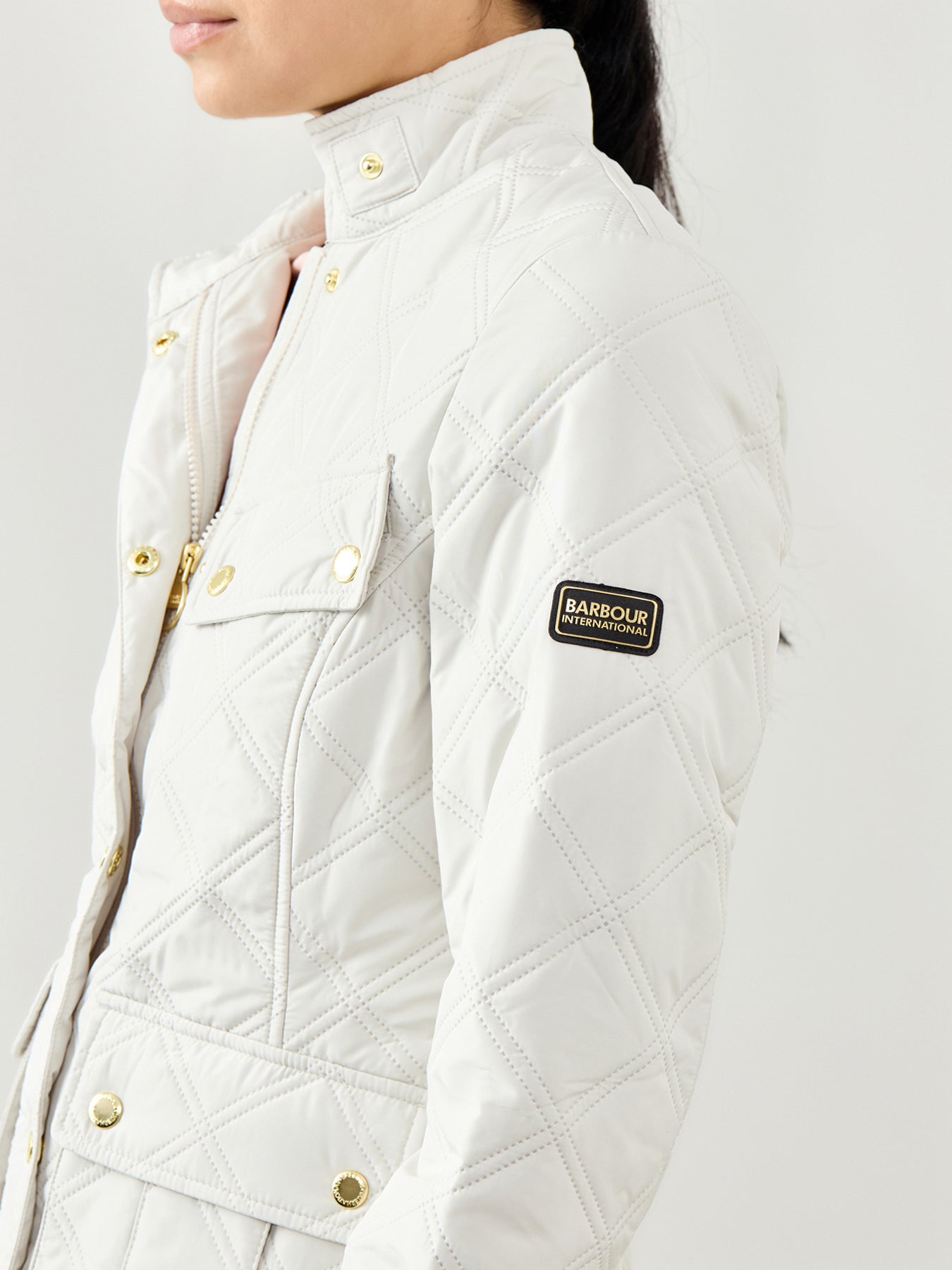 Halsey Quilted Jacket Cream