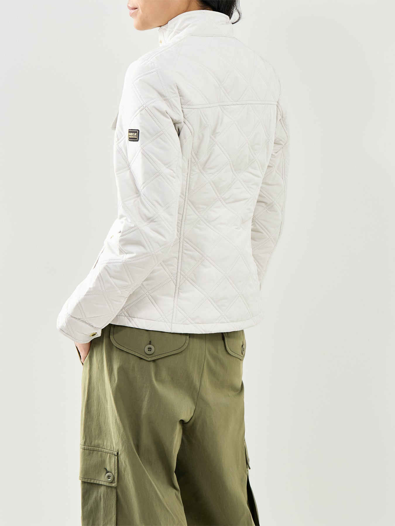 Halsey Quilted Jacket Cream