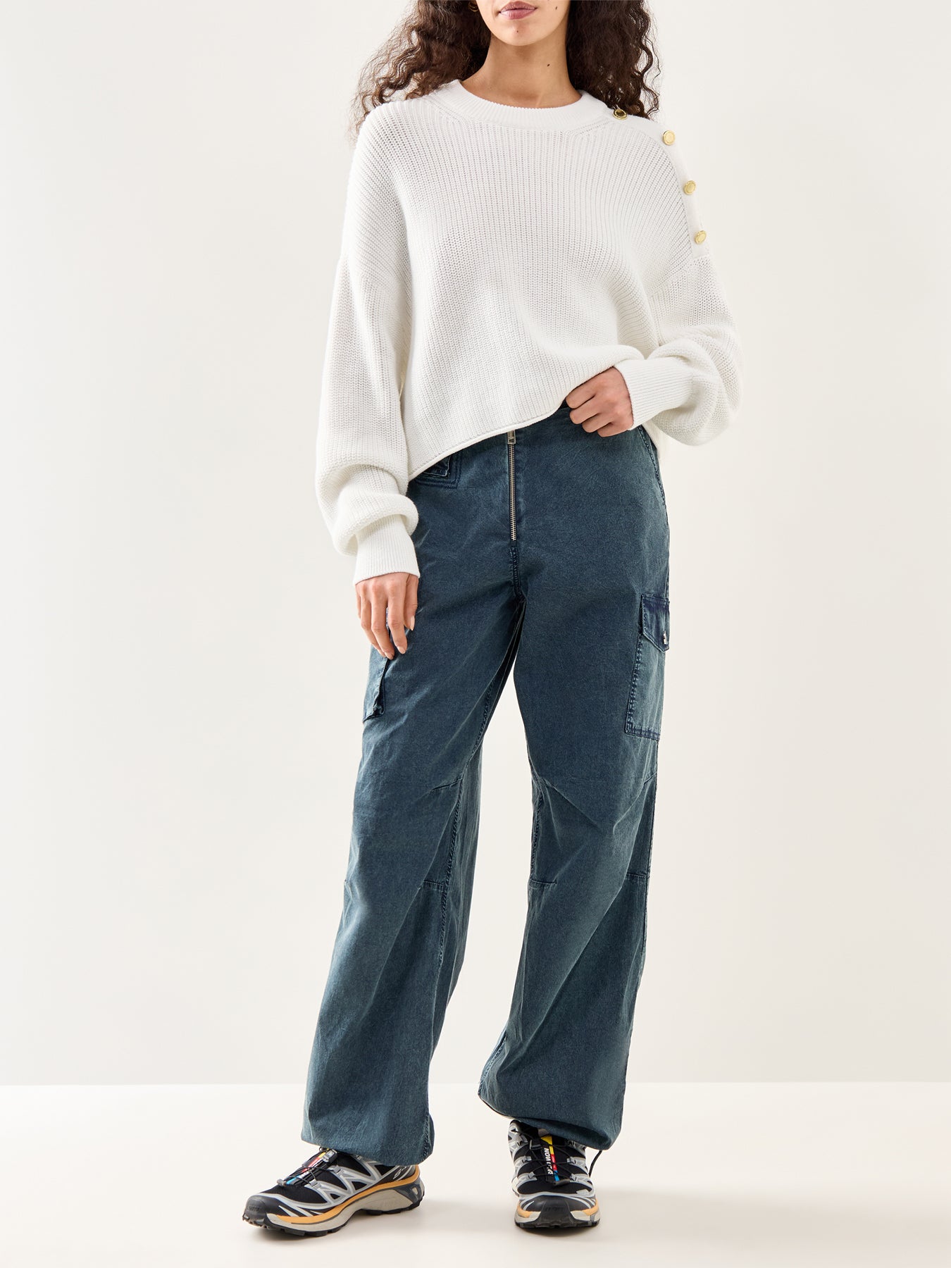 Alexis Knitted Jumper Off White