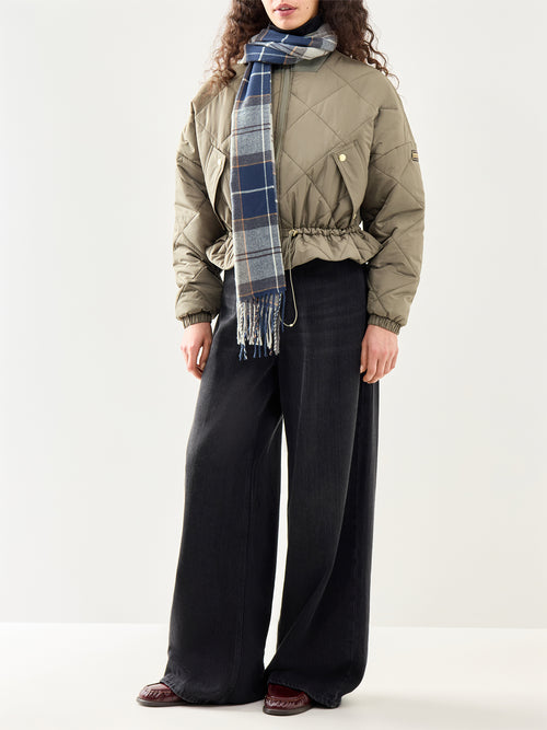 Pagan Quilted Jacket Khaki