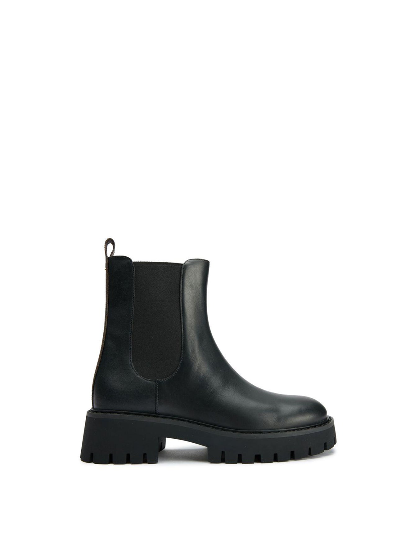 Asher Flat Bootie Boots Black