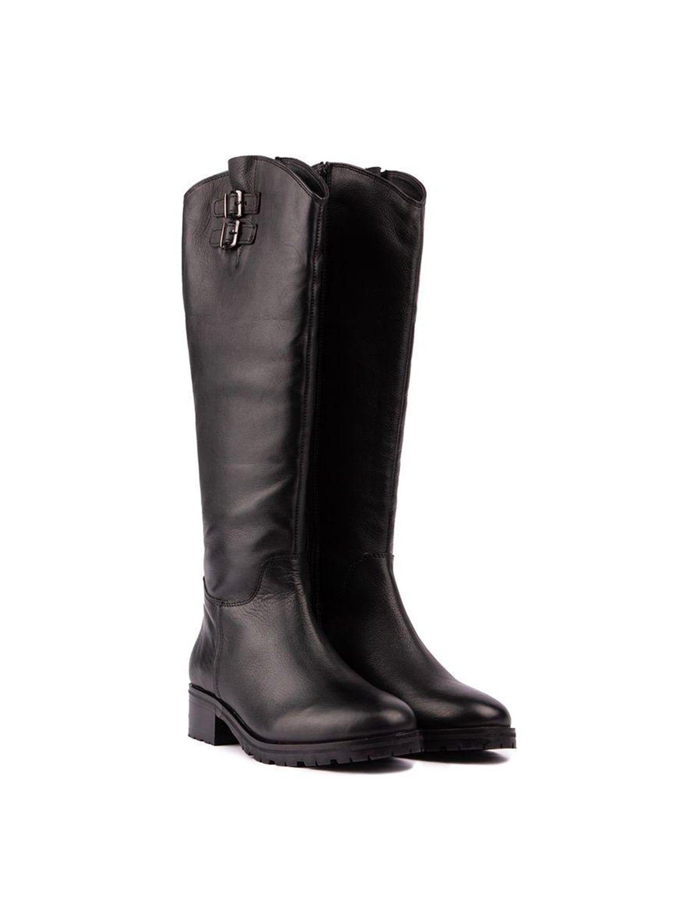 Gabby Knee High Boots Black