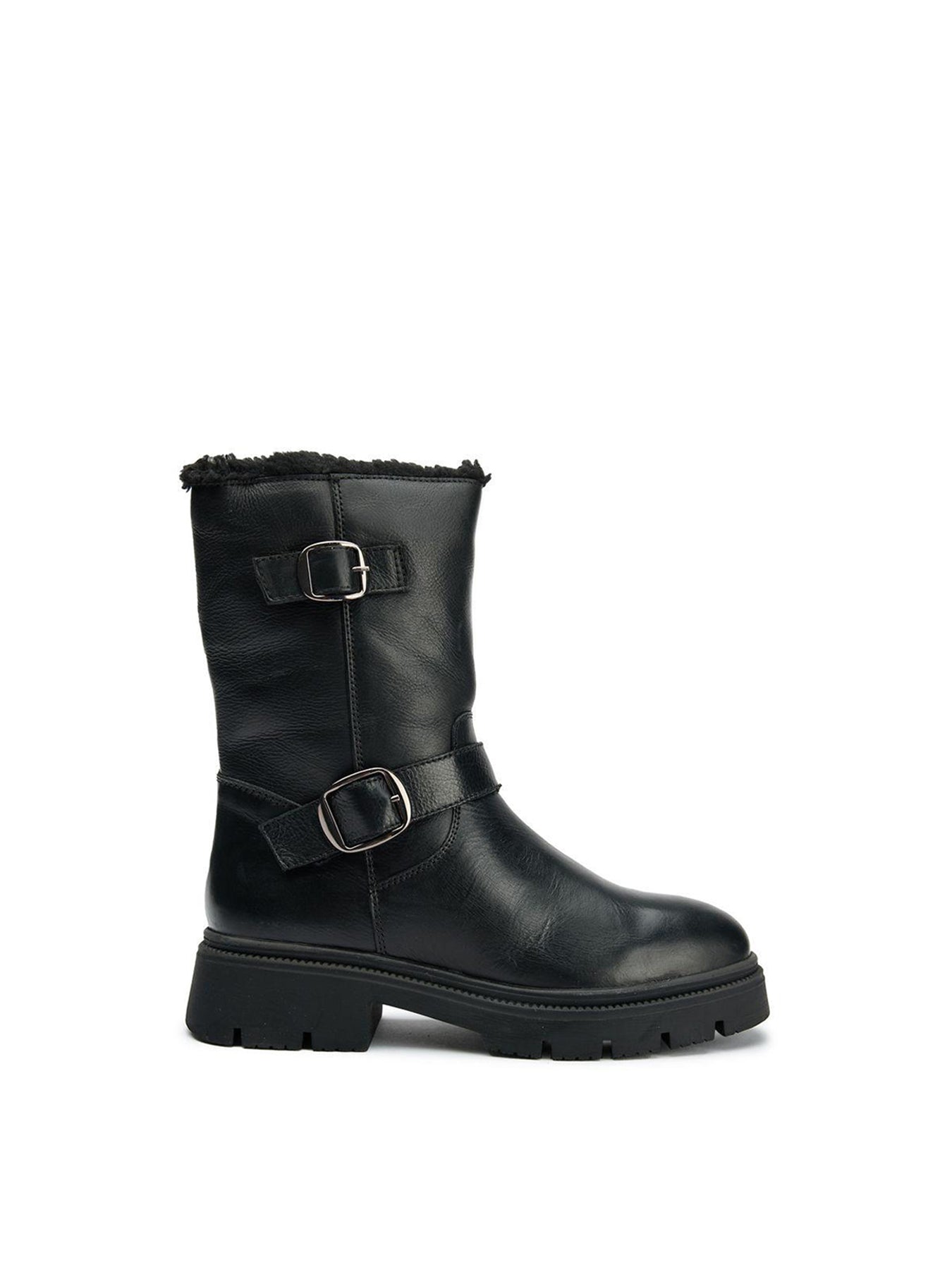 Gru Biker Boots Black
