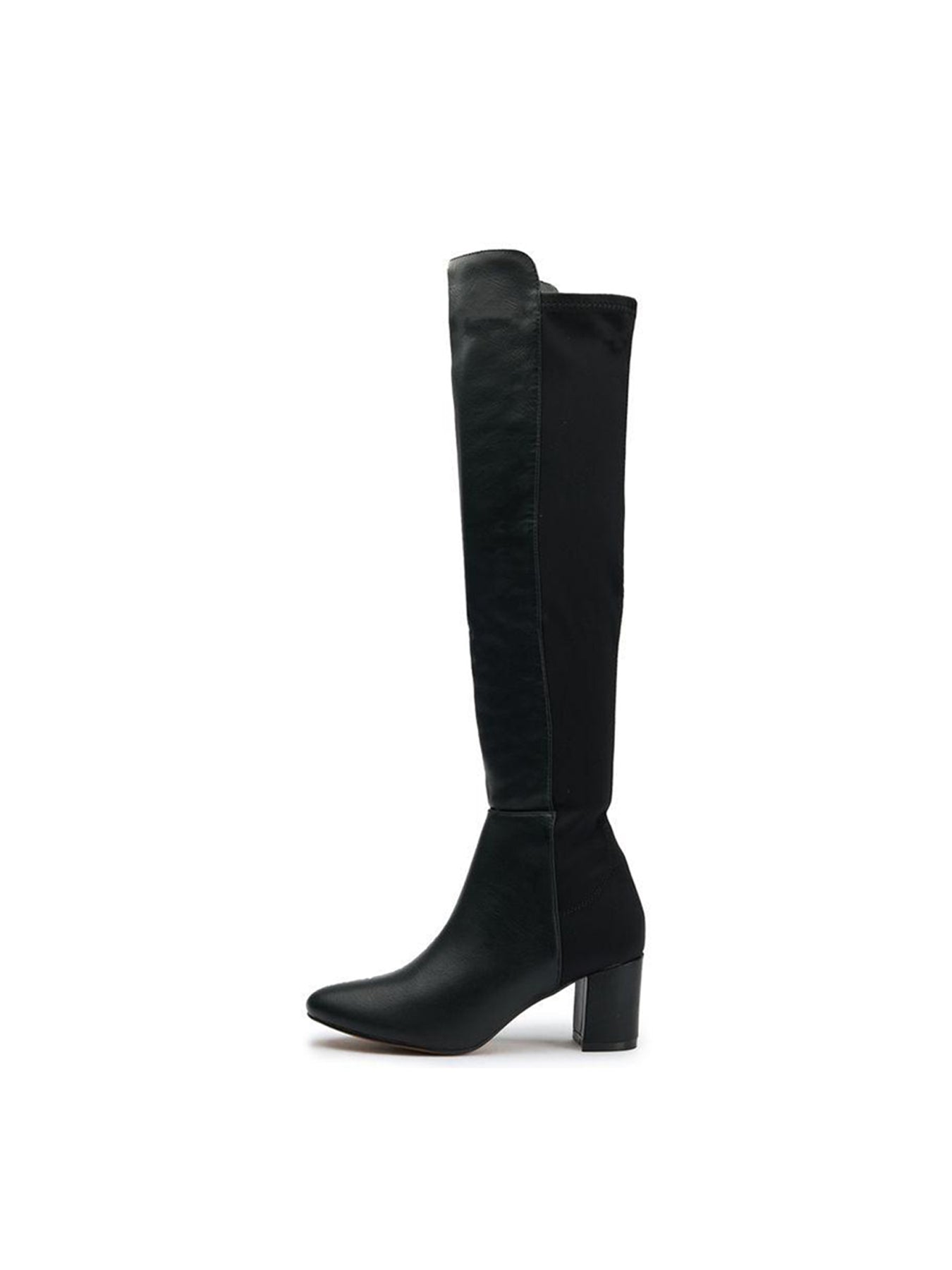 Vegan Suga Knee High Boots Black
