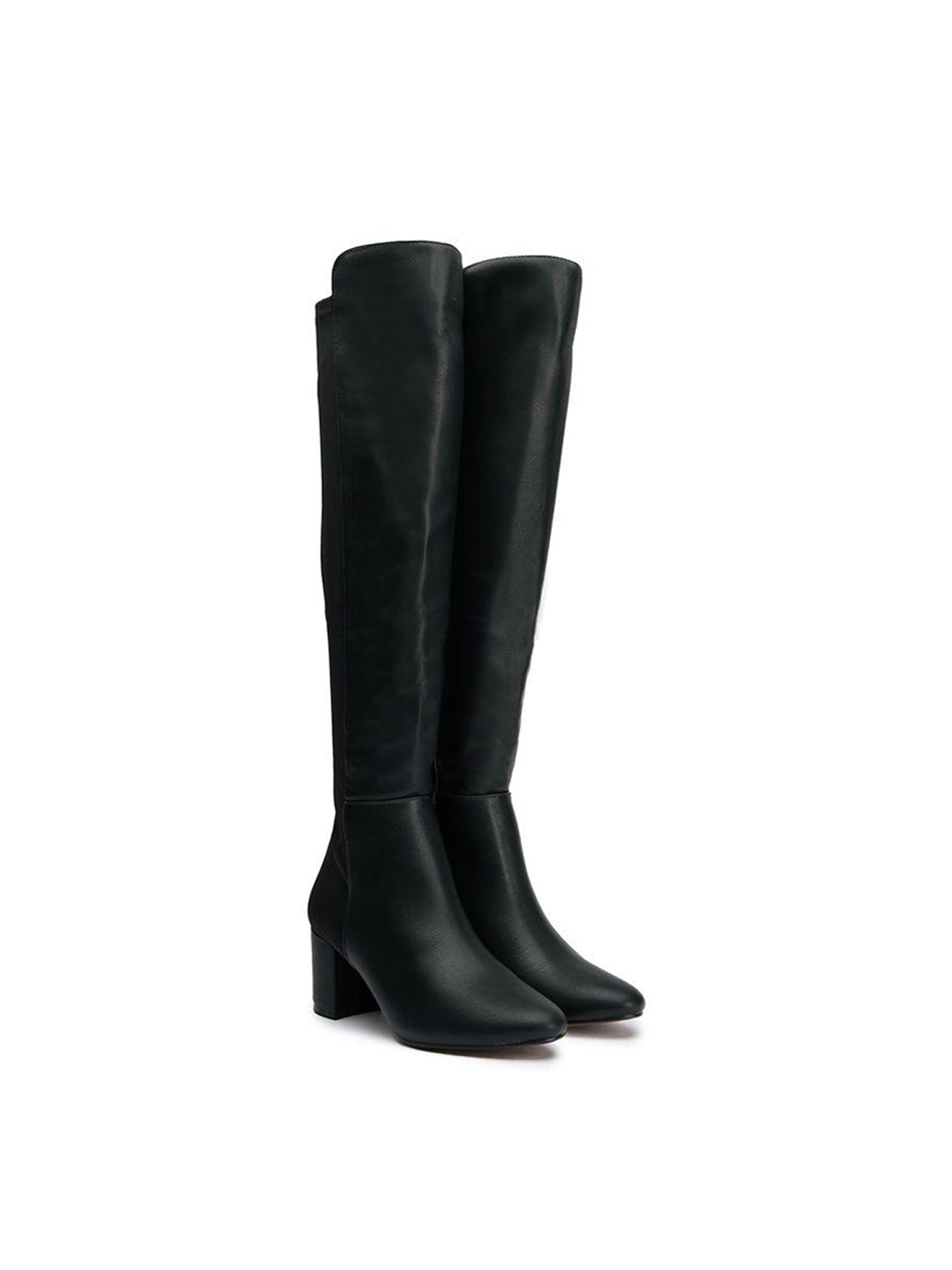 Vegan Suga Knee High Boots Black
