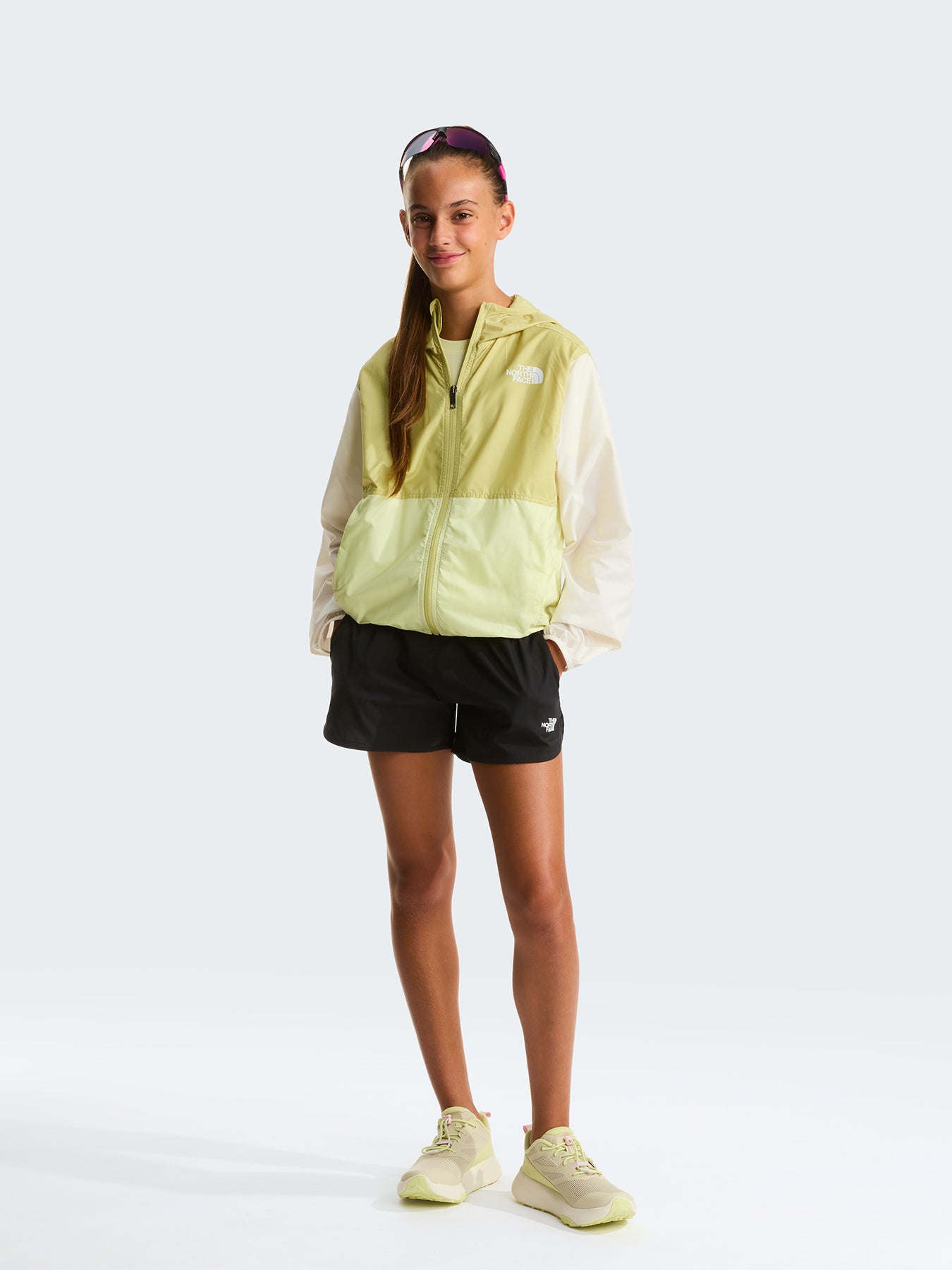 Kids' Cyclone Wind Jacket Green