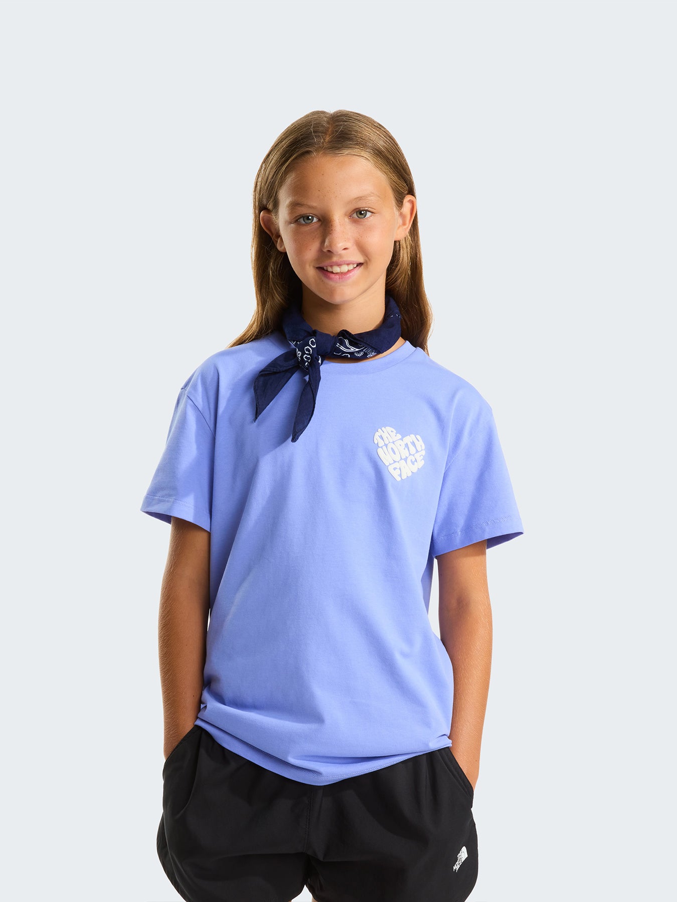Kids' Brand Proud T-Shirt Periwinkle Glow