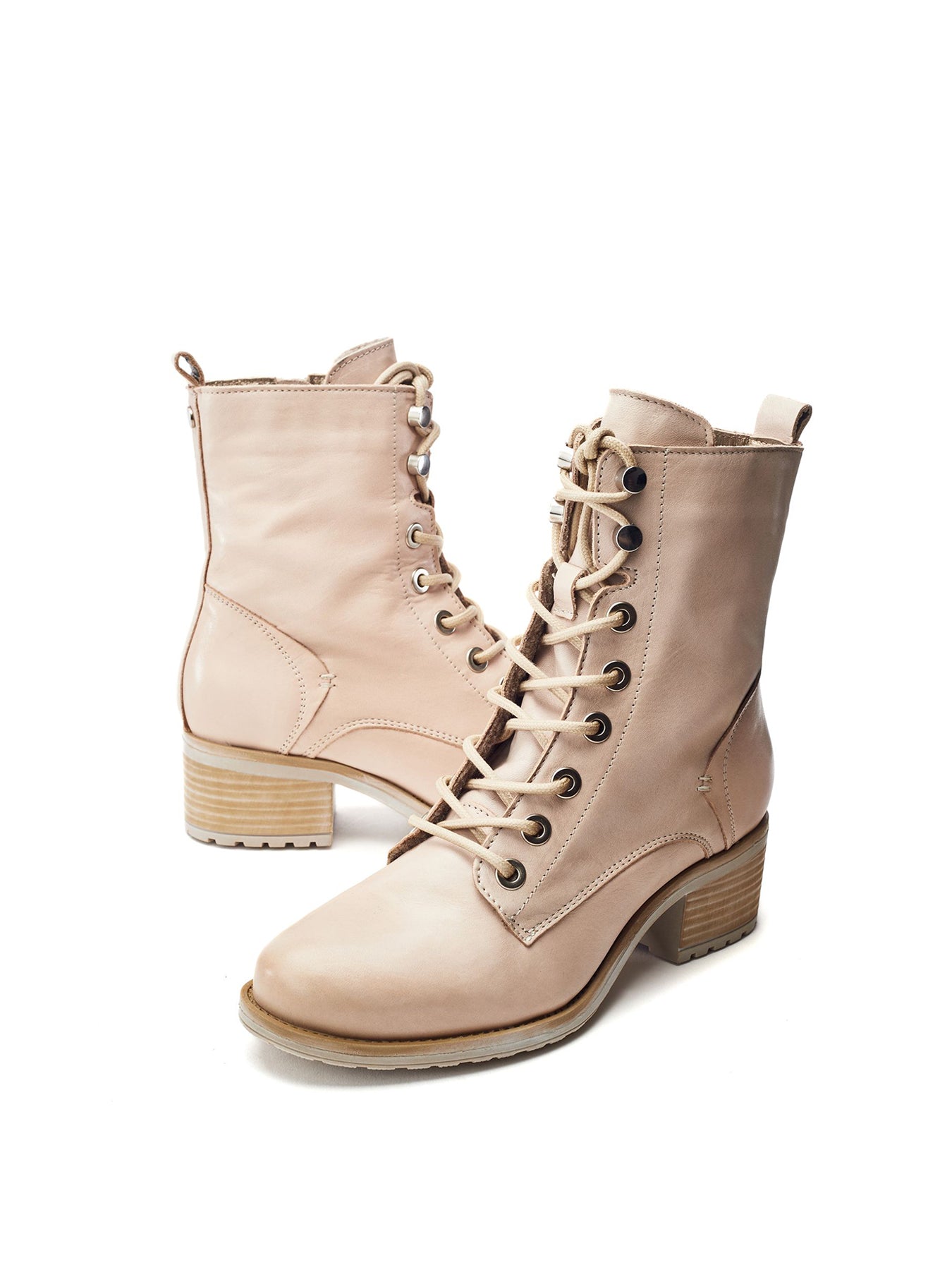 Bezzy Leather Ankle Boots Neutral