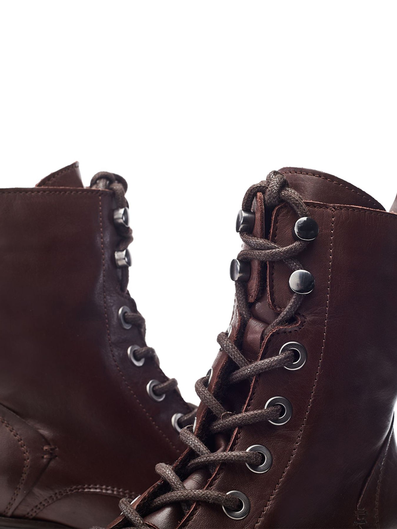 Bezzy Leather Ankle Boots Brown