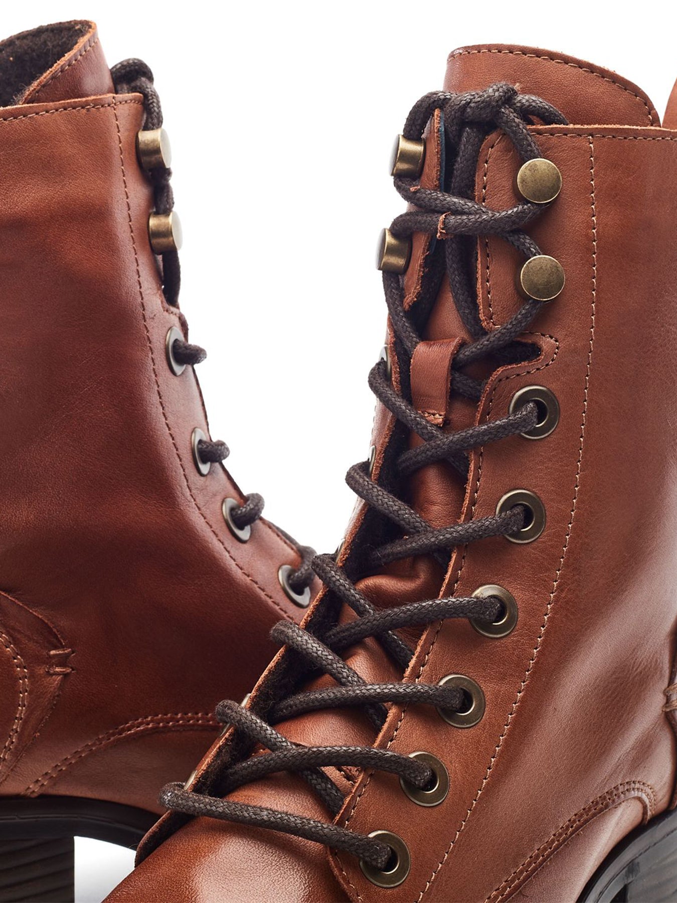 Bezzy Leather Ankle Boots Tan