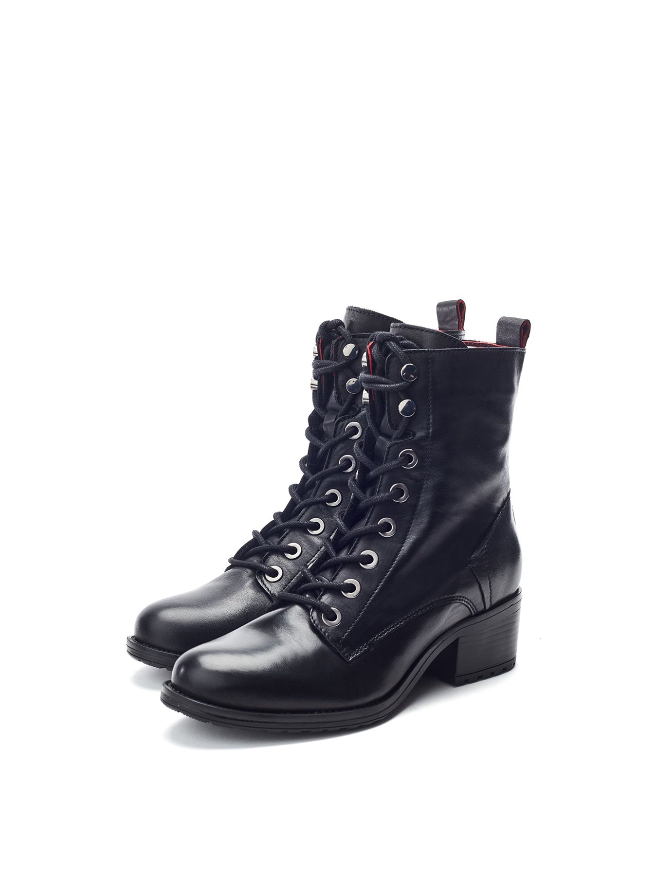 Bezzy W Faux-Fur Trim Boots Black