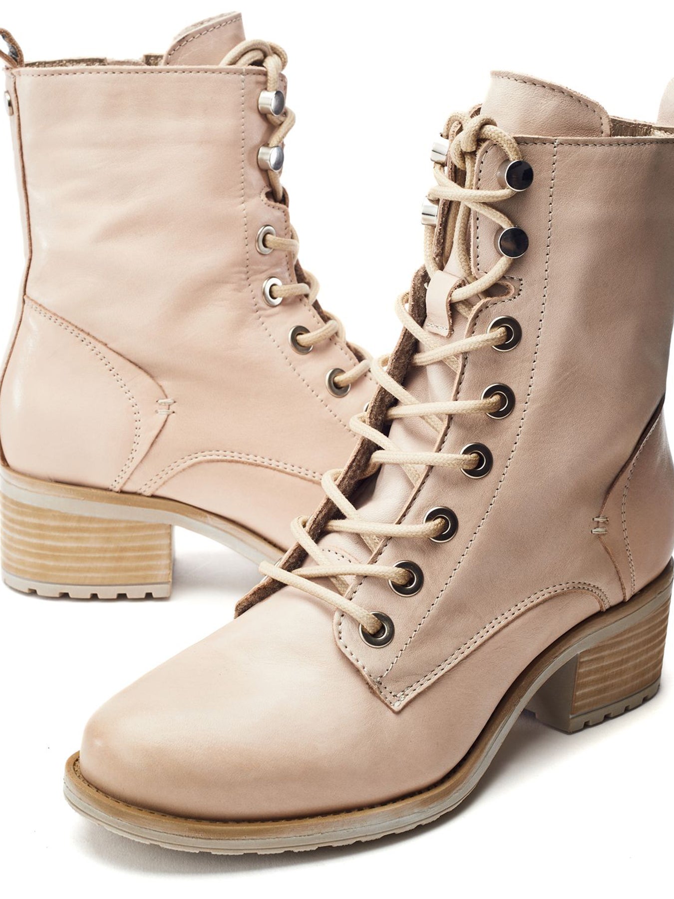 Bezzy W Faux-Fur Trim Boots Neutral