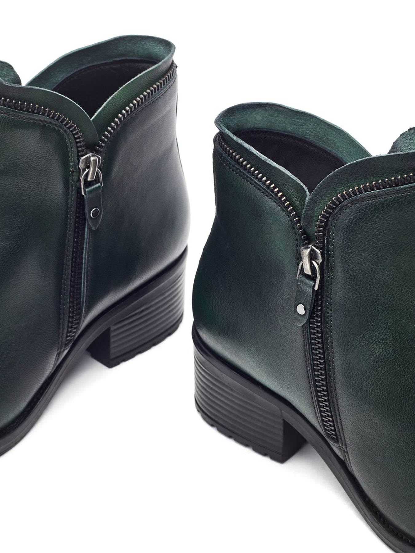 Opulent High-Heel Boots Green