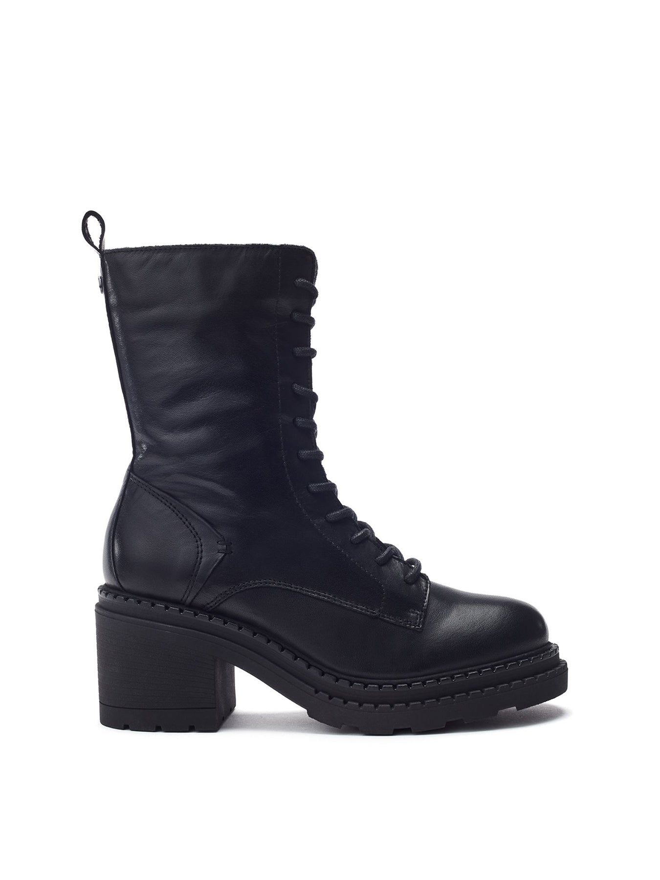 Orrena Heeled Ankle Boots Black
