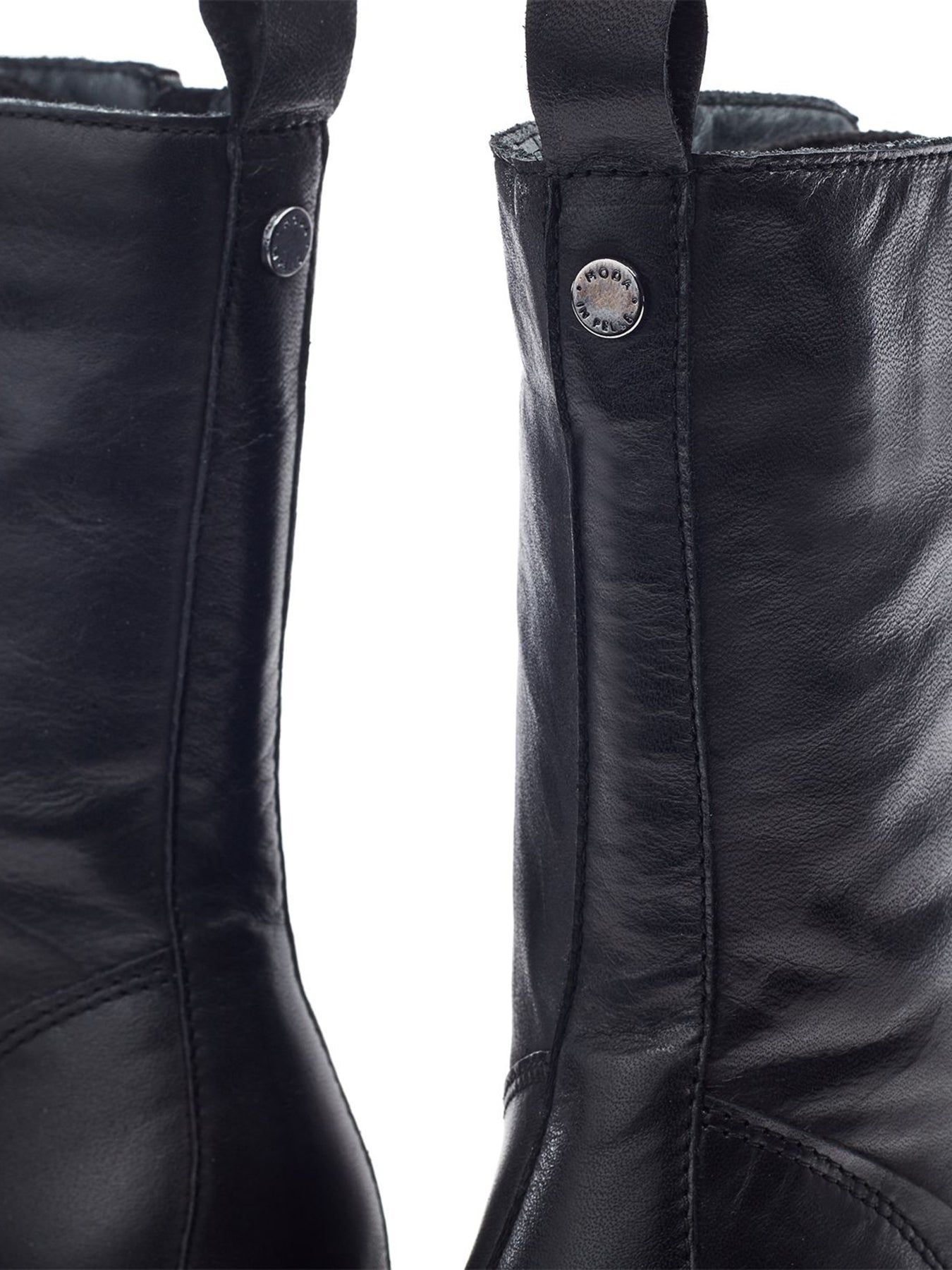 Orrena Heeled Ankle Boots Black