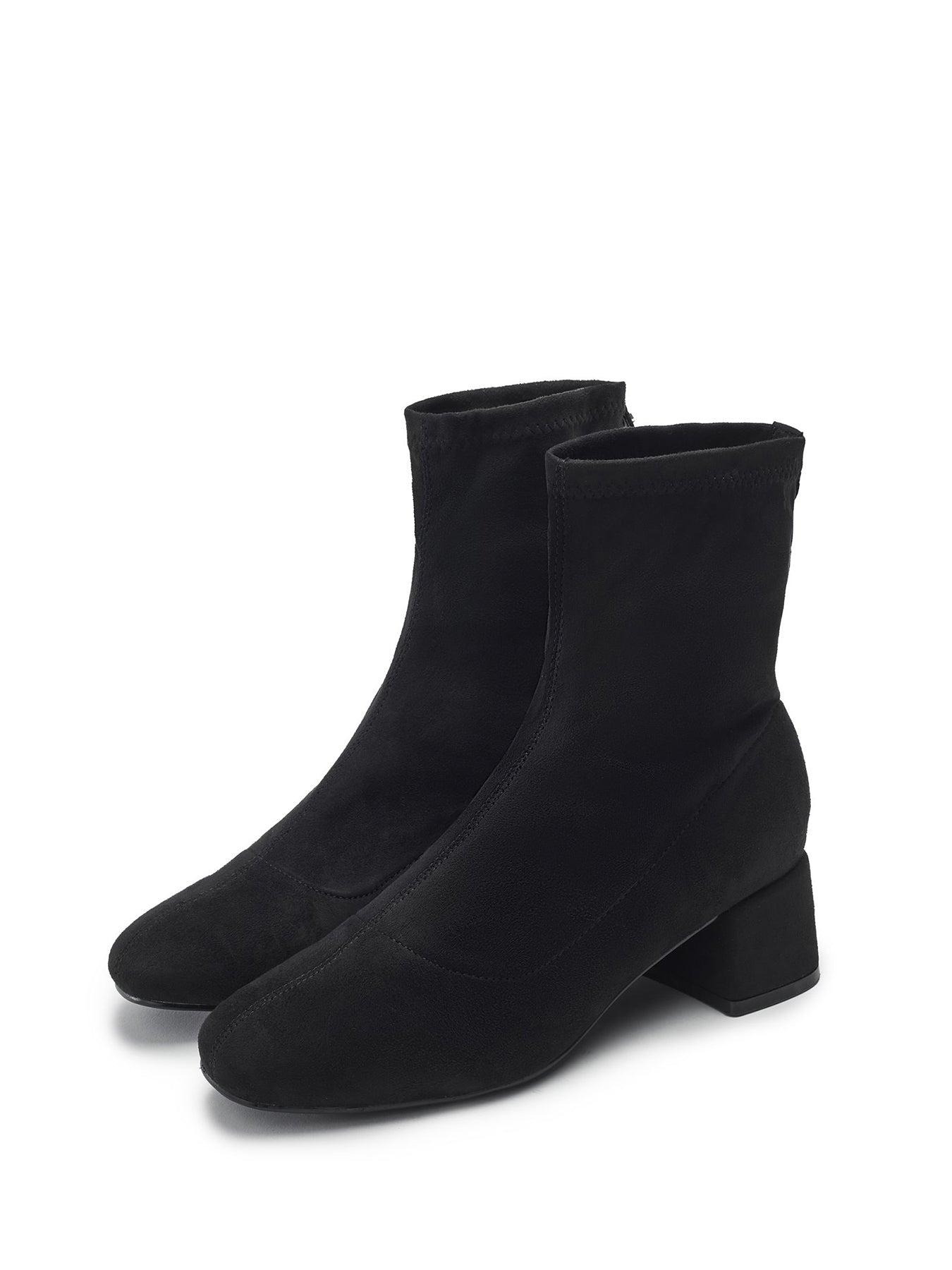 Osoku Stretch Knee-High Boots Black