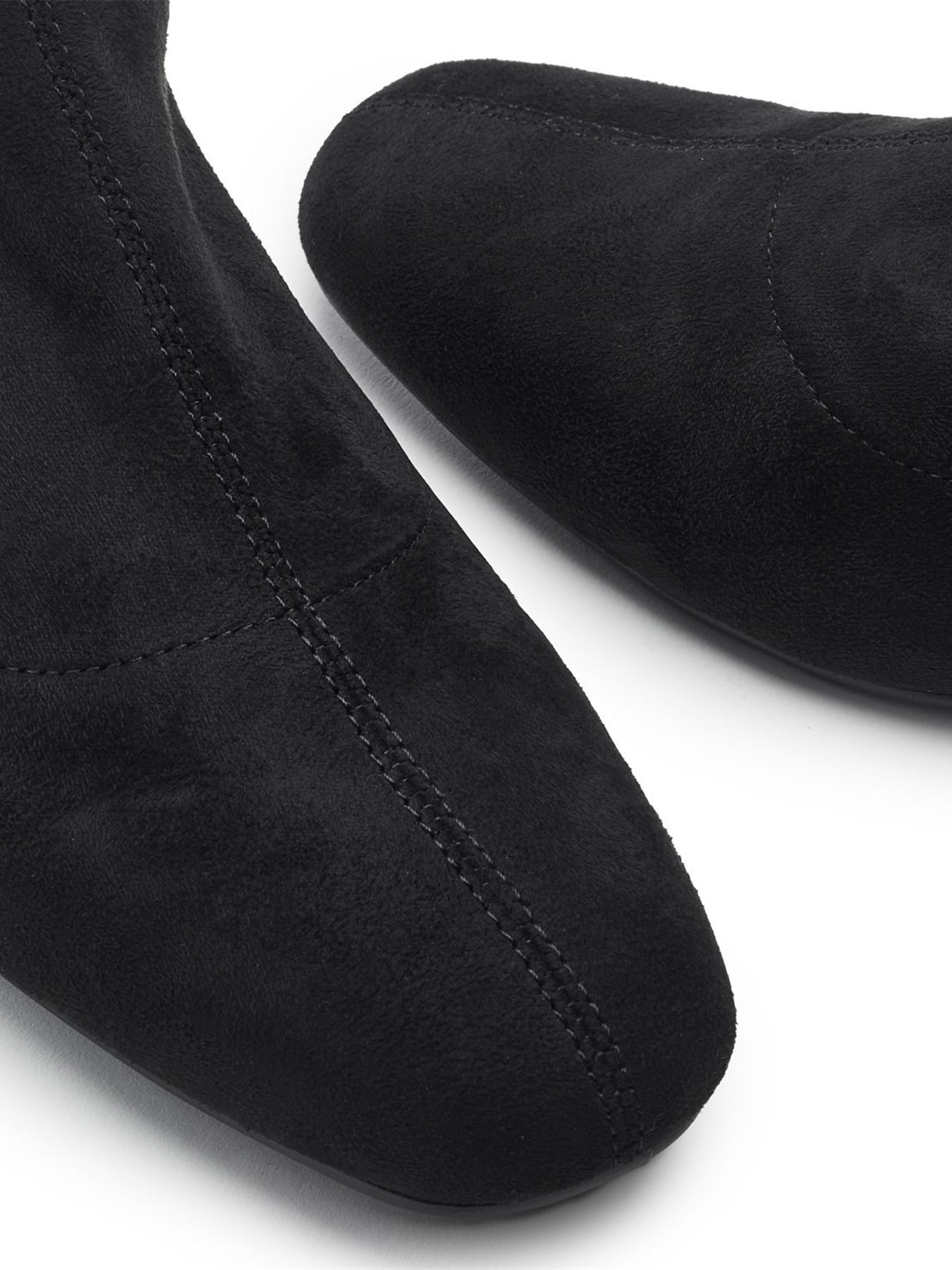 Osoku Stretch Knee-High Boots Black