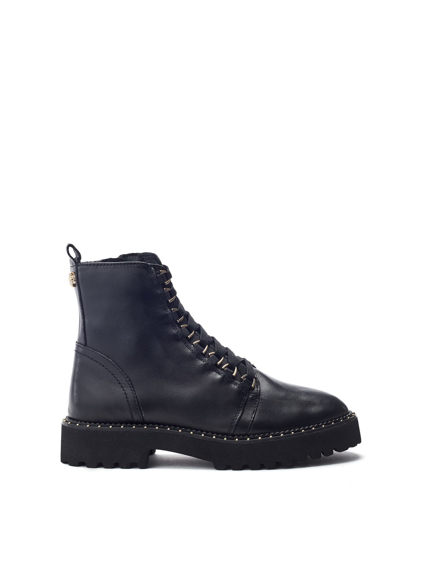 Otabi Block-Heel Ankle Boots Black