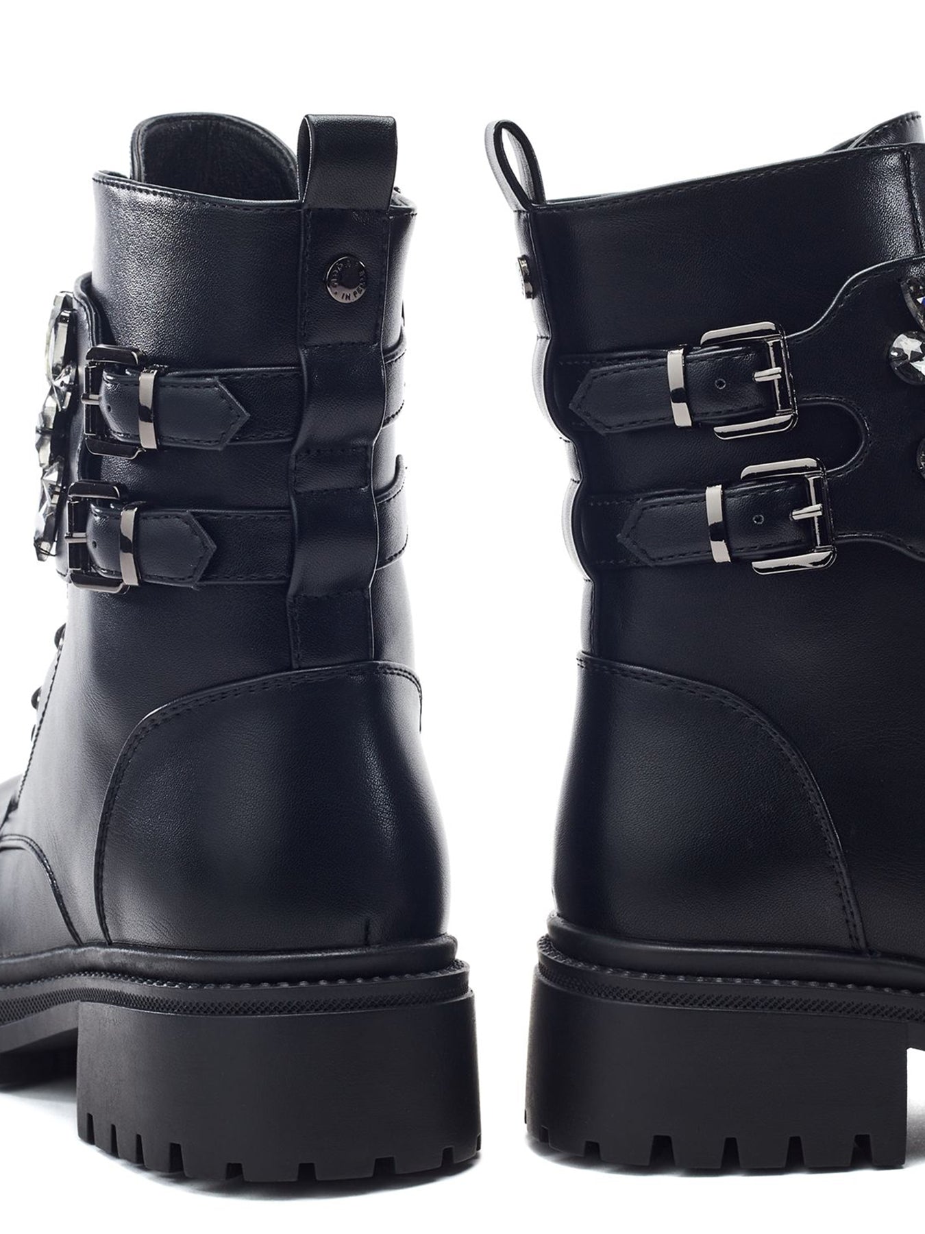Oxaria Tall Structured Boots Black