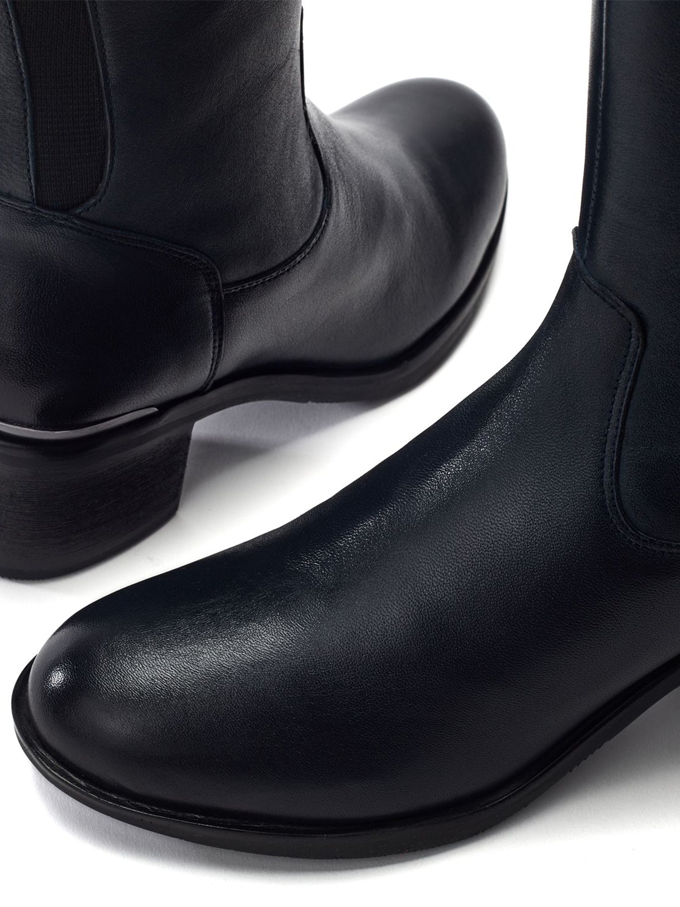 Sansho Mid-Calf Boots Navy