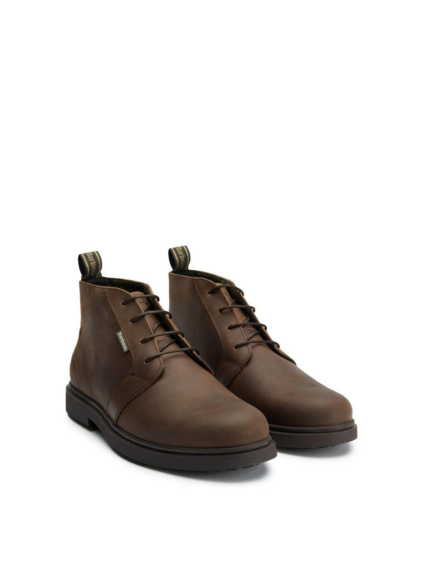 Meays Leather Boots Brown