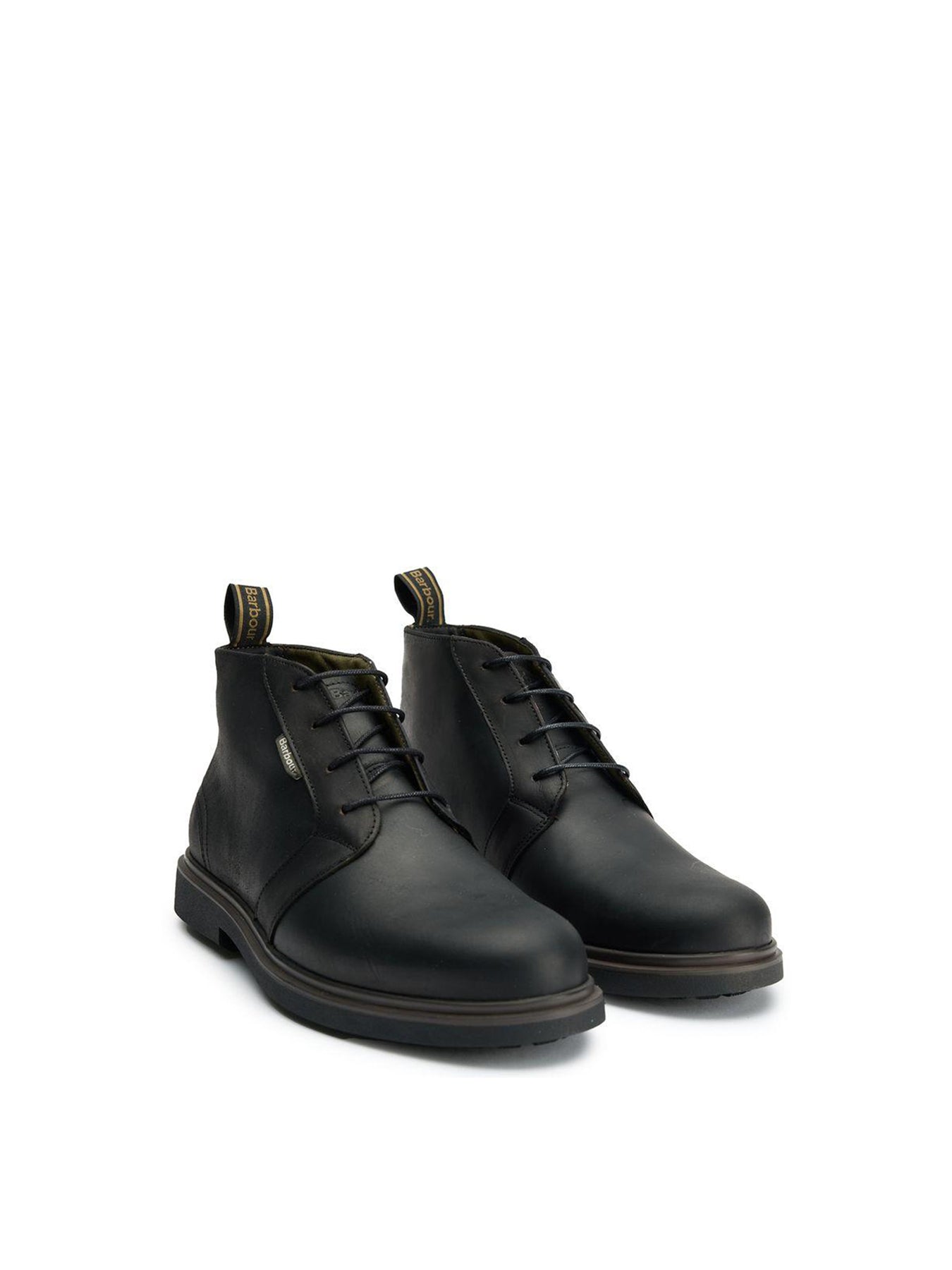 Meays Leather Boots Black